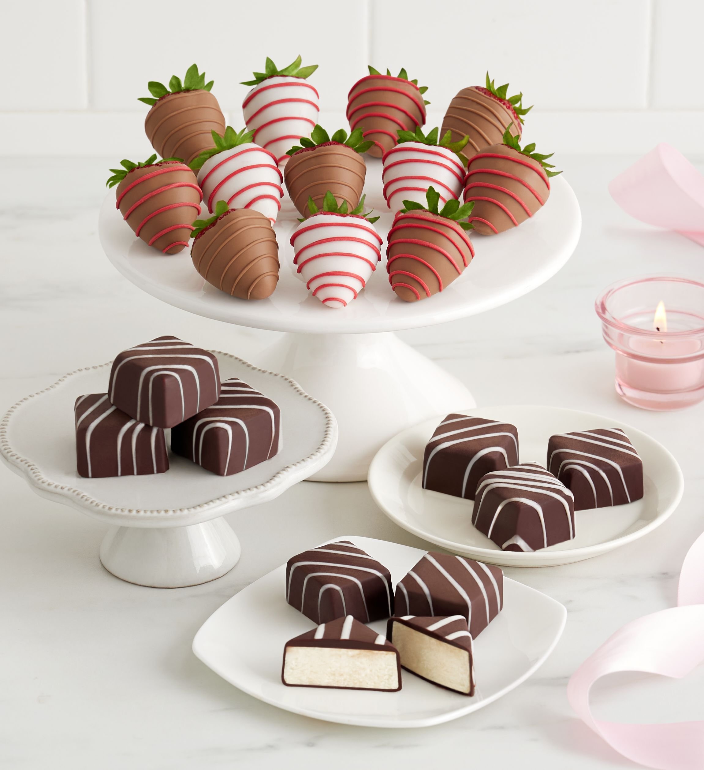 Classic Cheesecake Bites™ with Love & Romance Strawberries