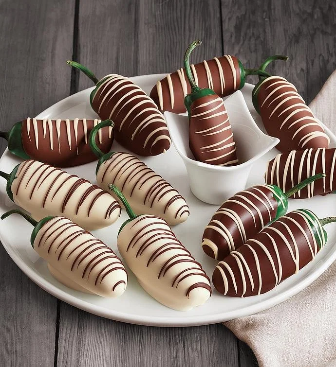 Chocolate-Covered Jalapeños