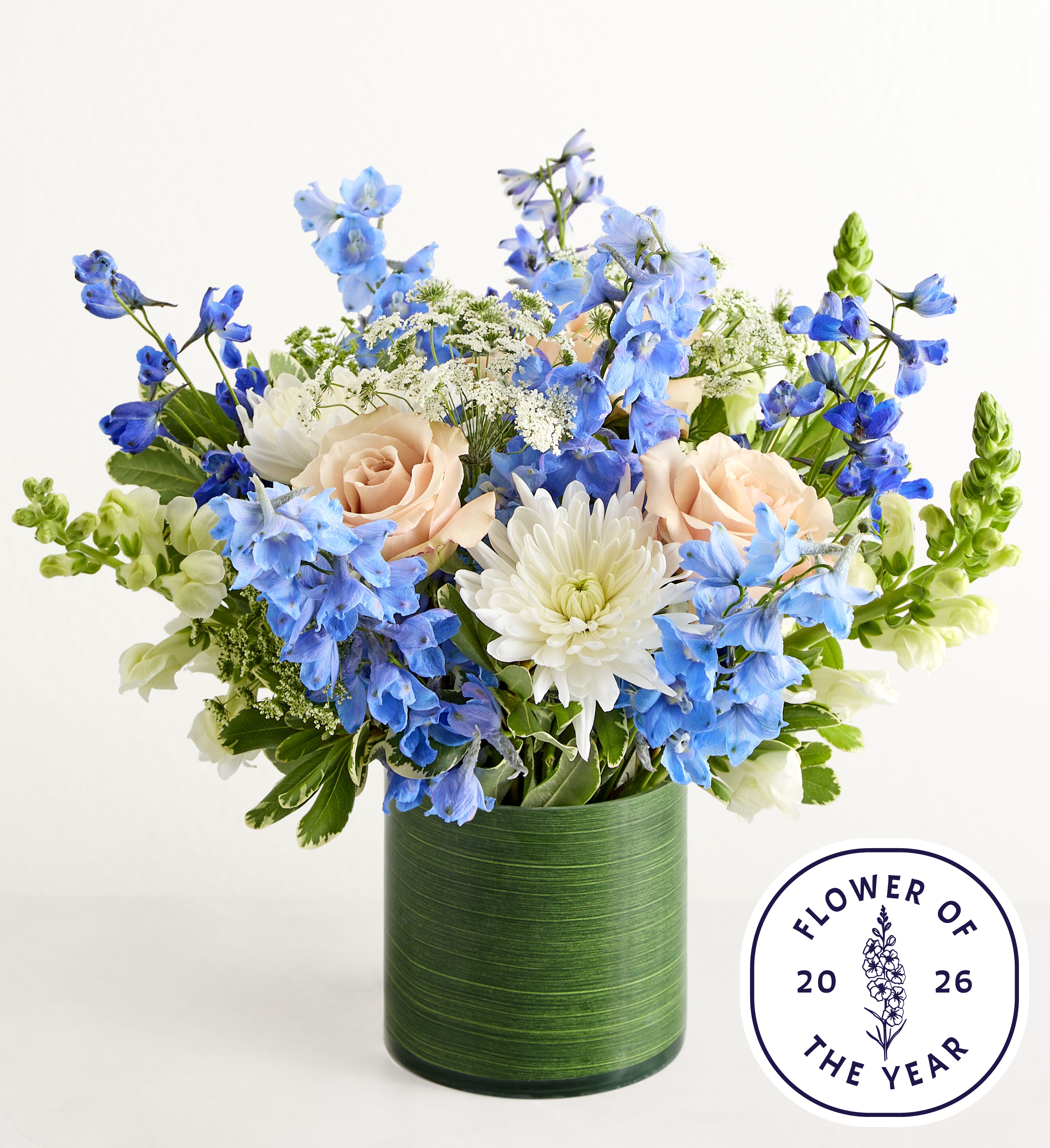 Cerulean Dreams™ - Blue Delphinium Bouquet
