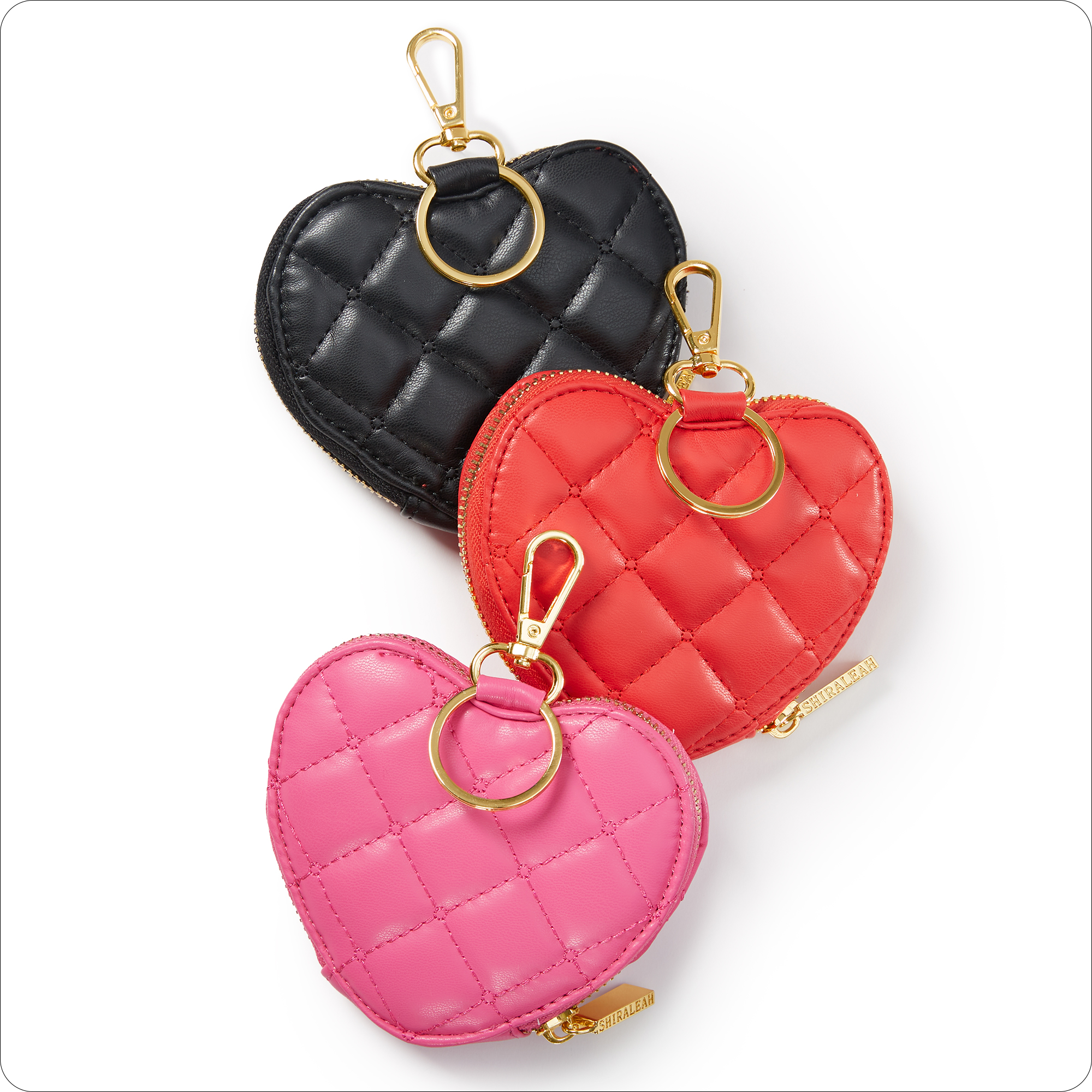 Quilted Heart Coin Purse