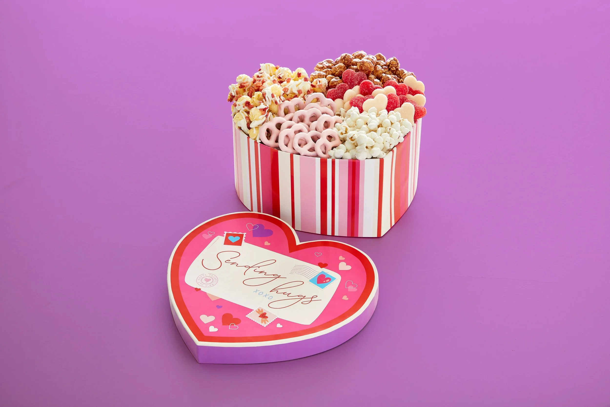 Sending Hugs Heart Gift Box