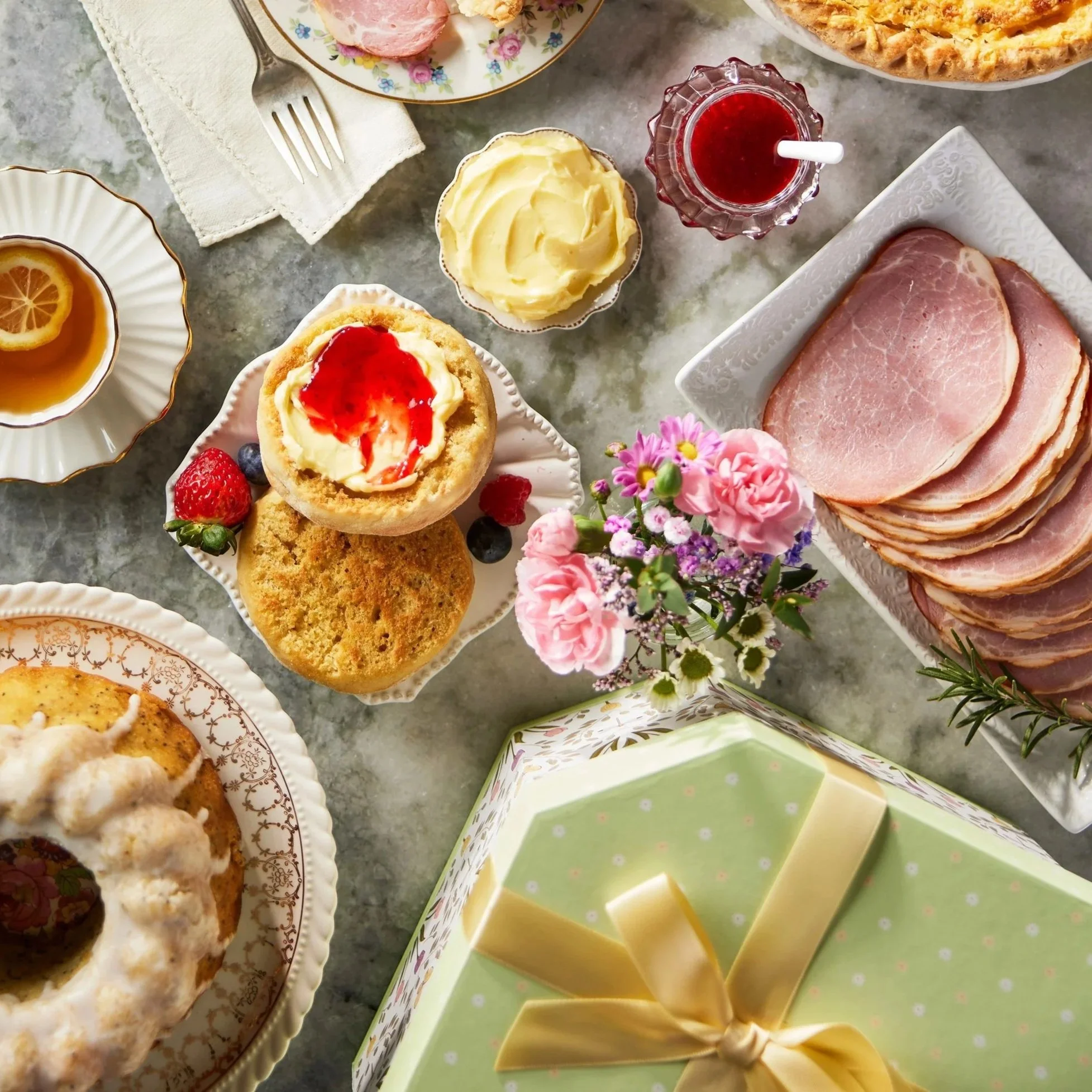 Spring Brunch Hat Box Gift