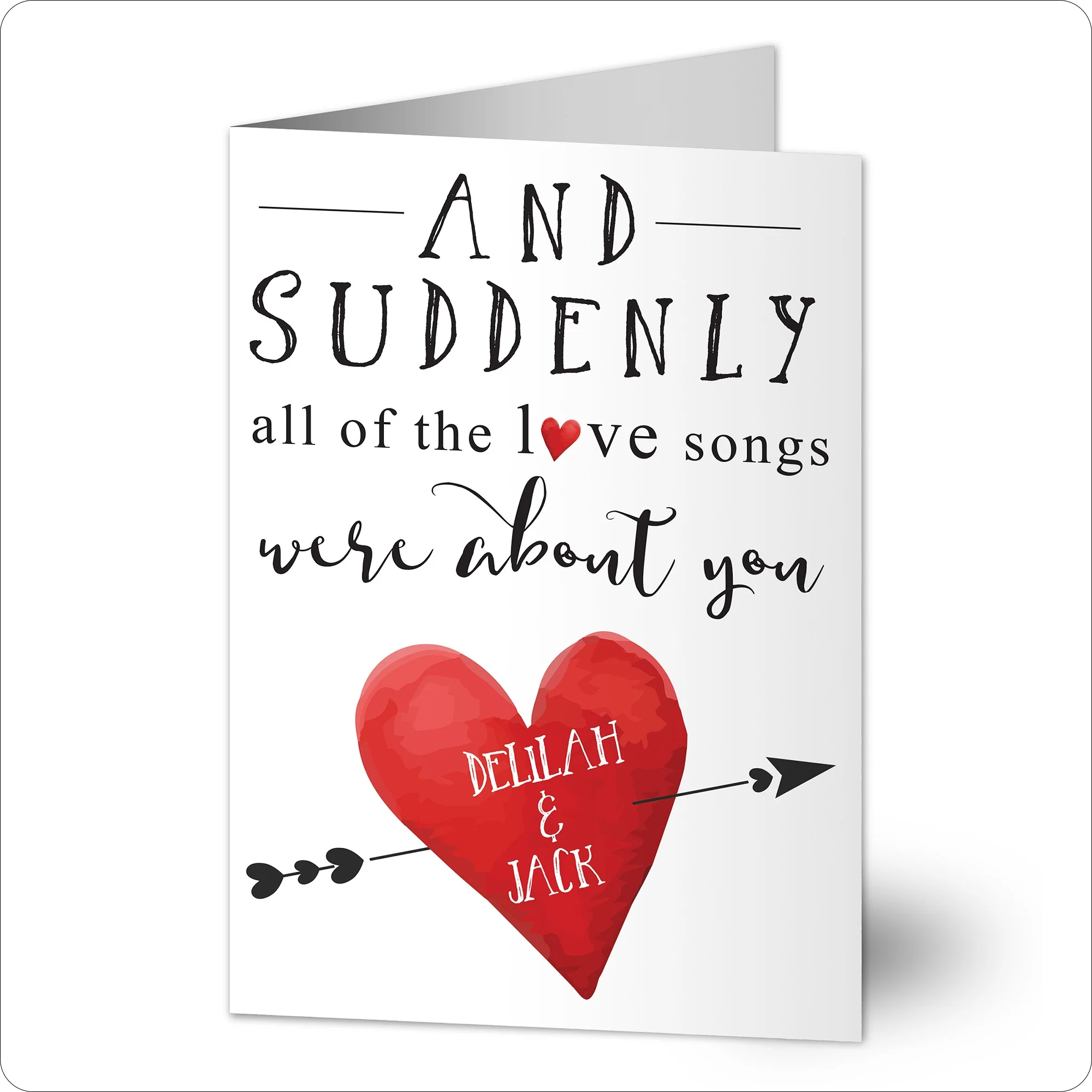 Love Songs Greeting Card