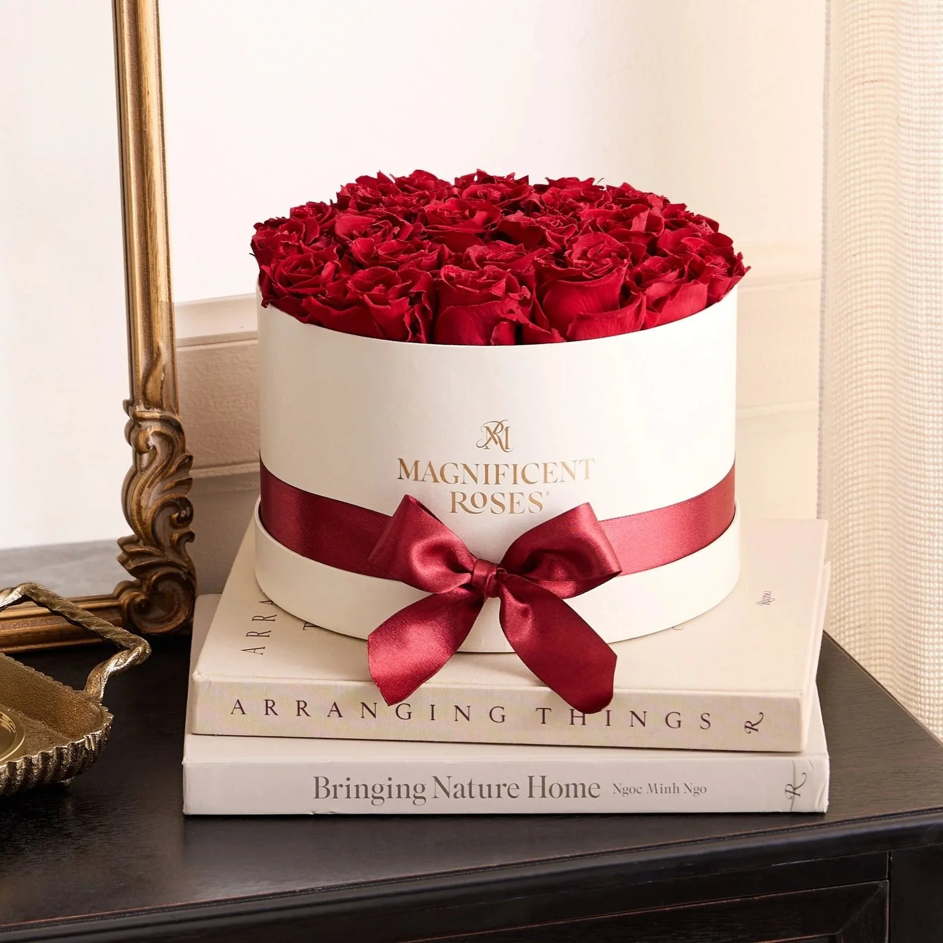 Magnificent Roses® Preserved Cabernet Roses