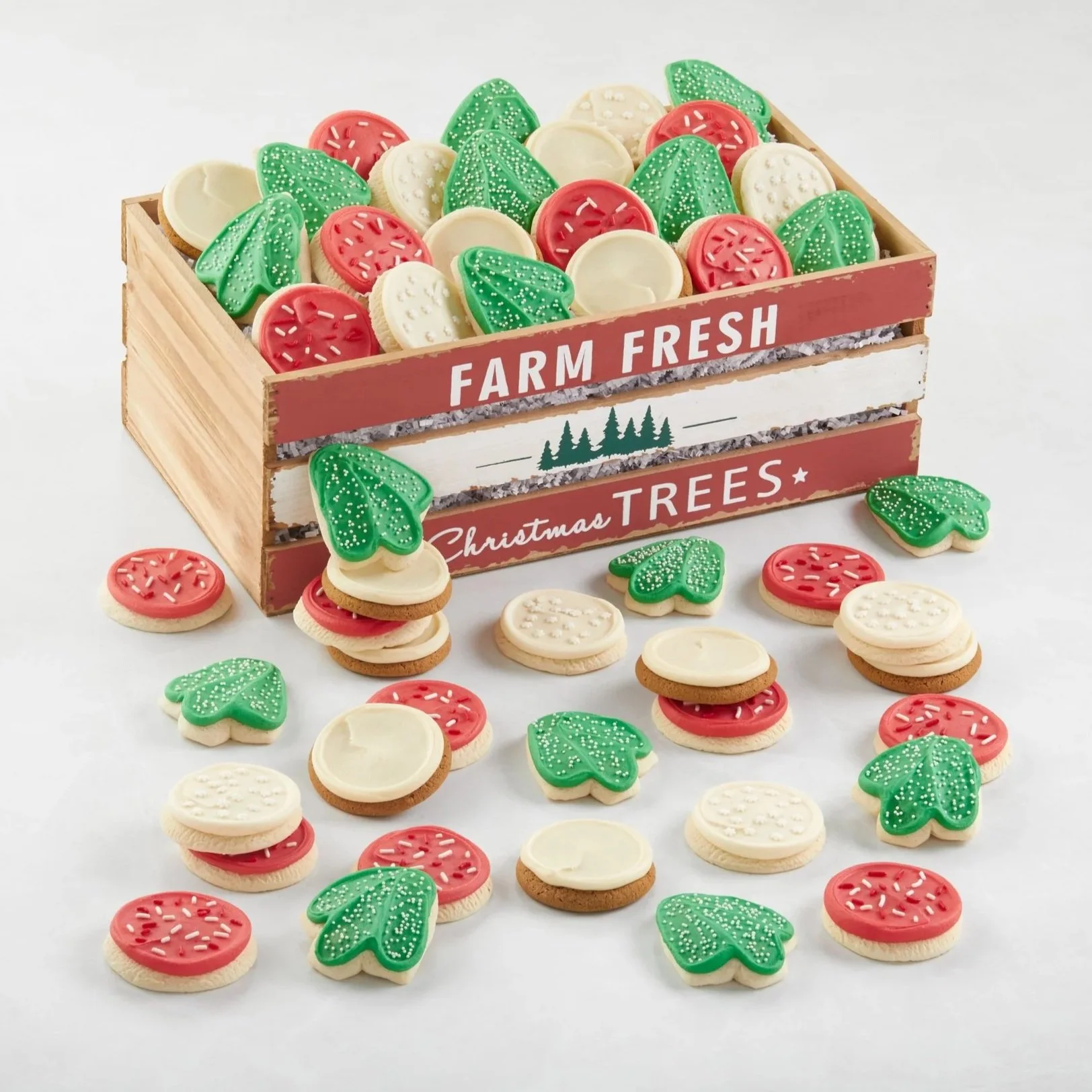 Christmas Wooden Gift Crate