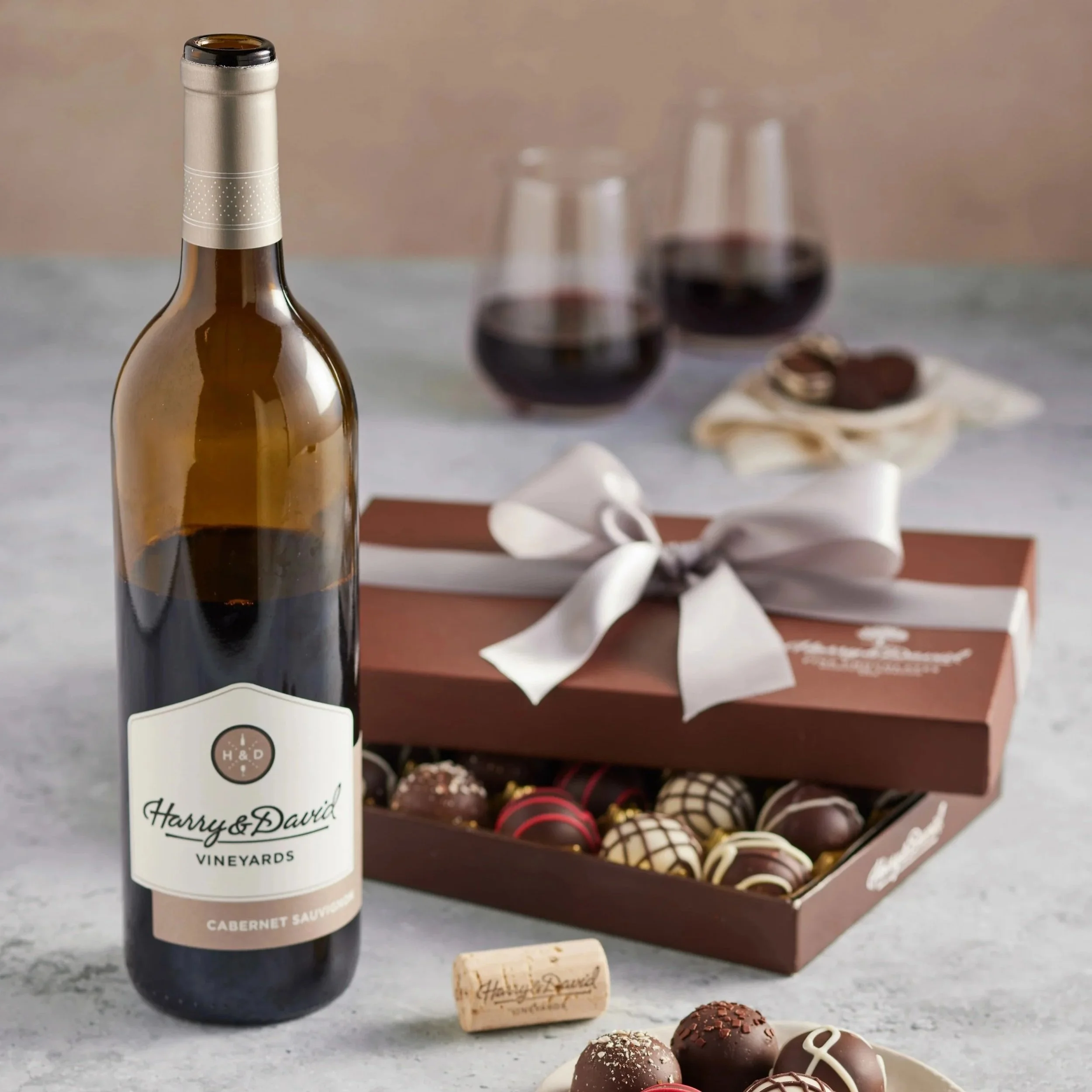 Truffles and Red Wine