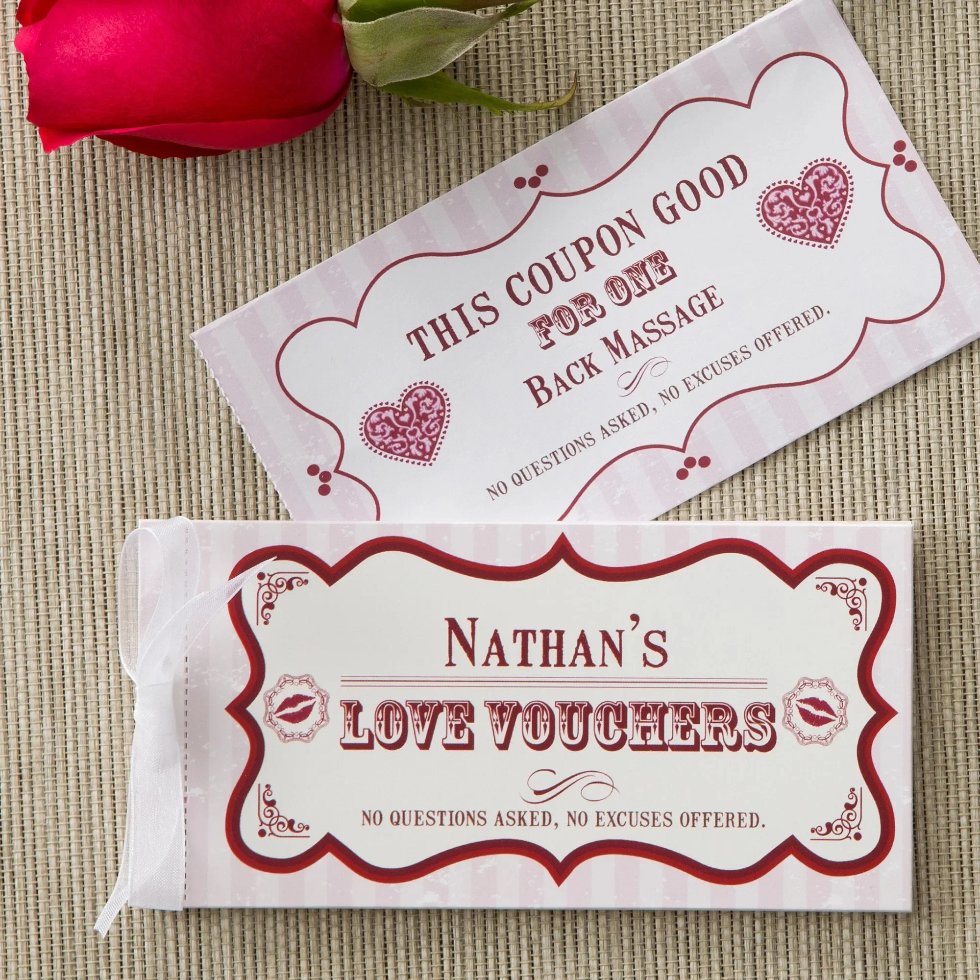 Create Your Own Personalized Vouchers Of Love