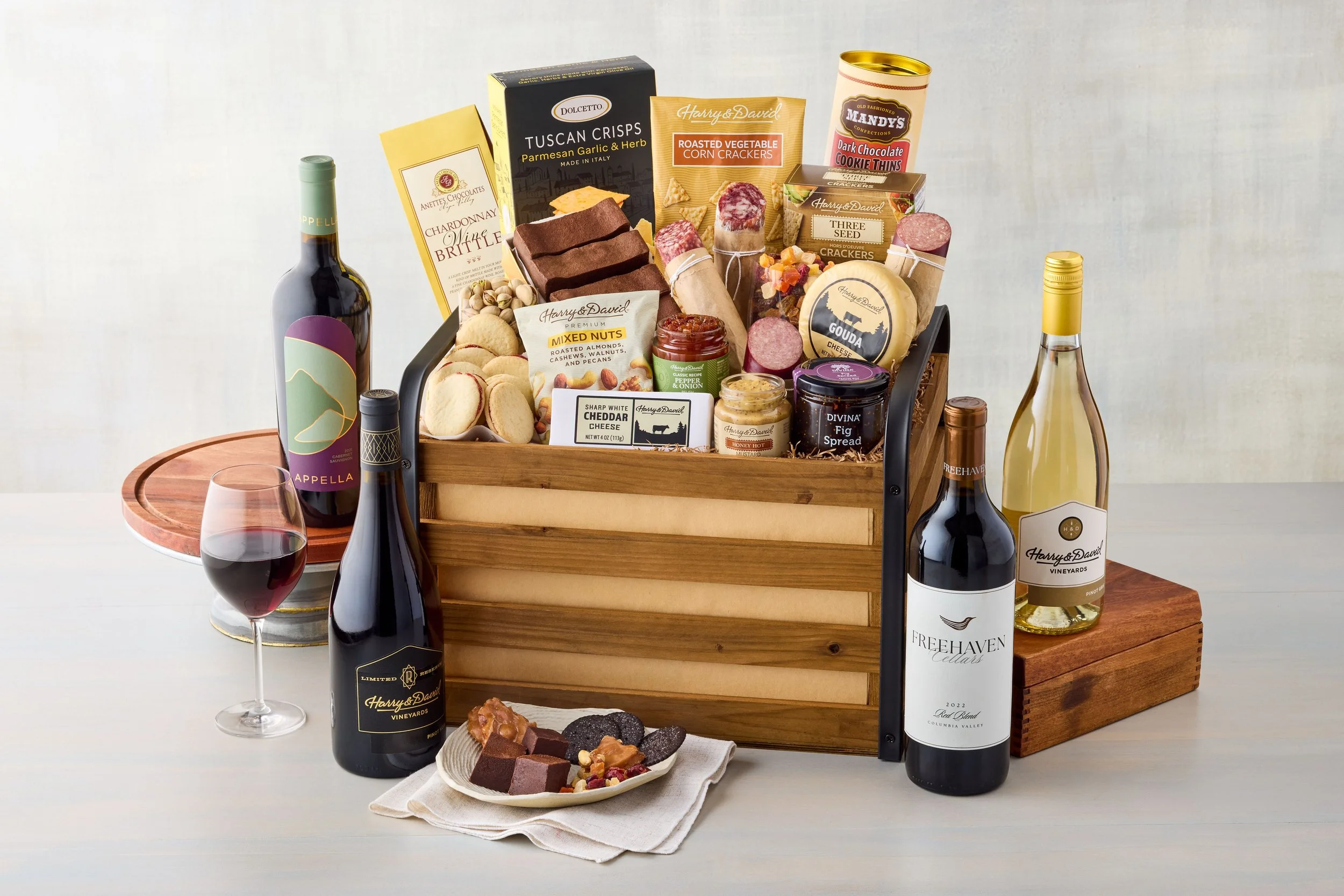 Sommelier’s Choice Wine Gift Basket