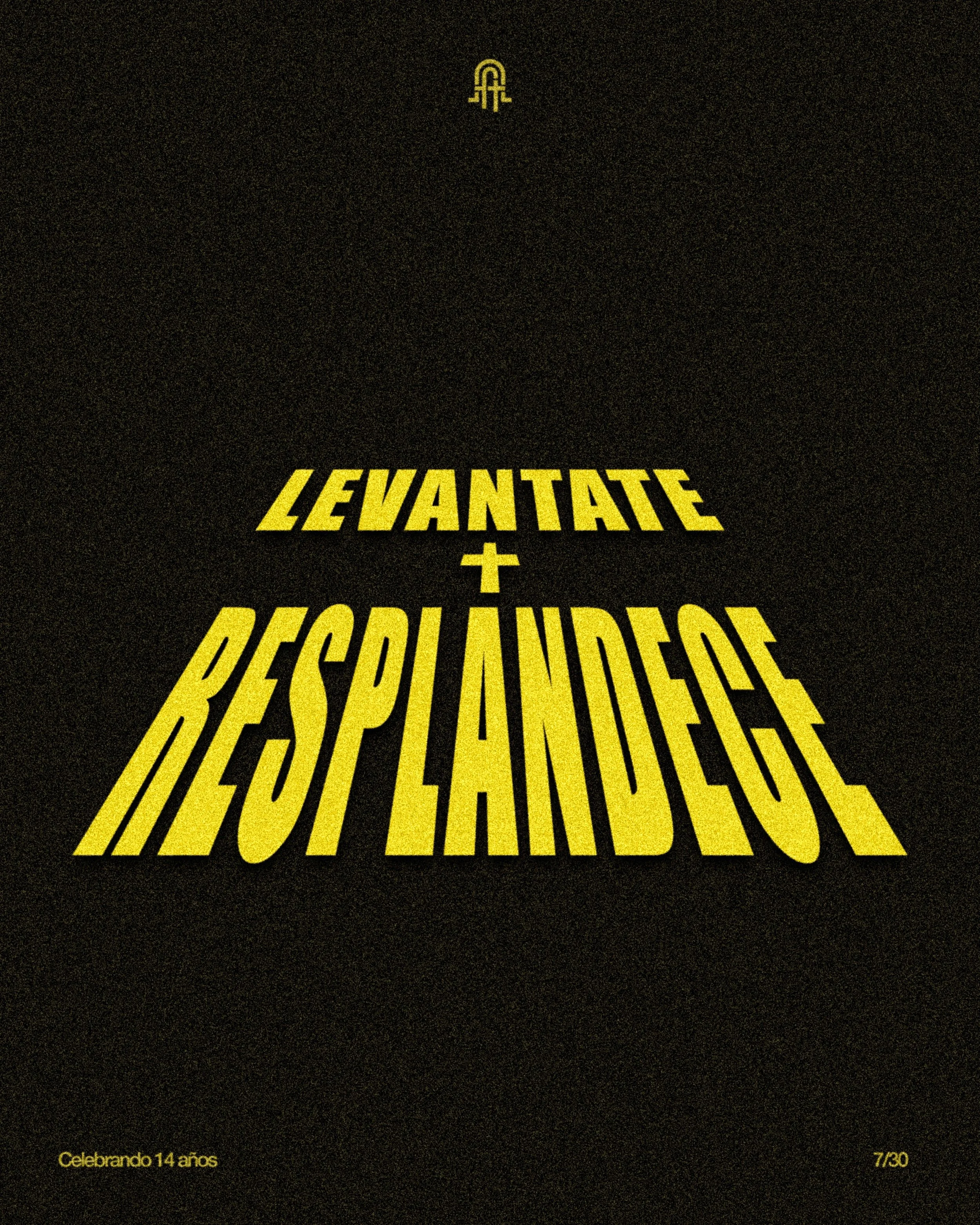 7/30 - Isa&iacute;as 60:1 Lev&aacute;ntate, resplandece; porque ha venido tu luz, y la gloria de Jehov&aacute; ha nacido sobre ti.

#ministeriosalfayomega #celebrando14a&ntilde;os