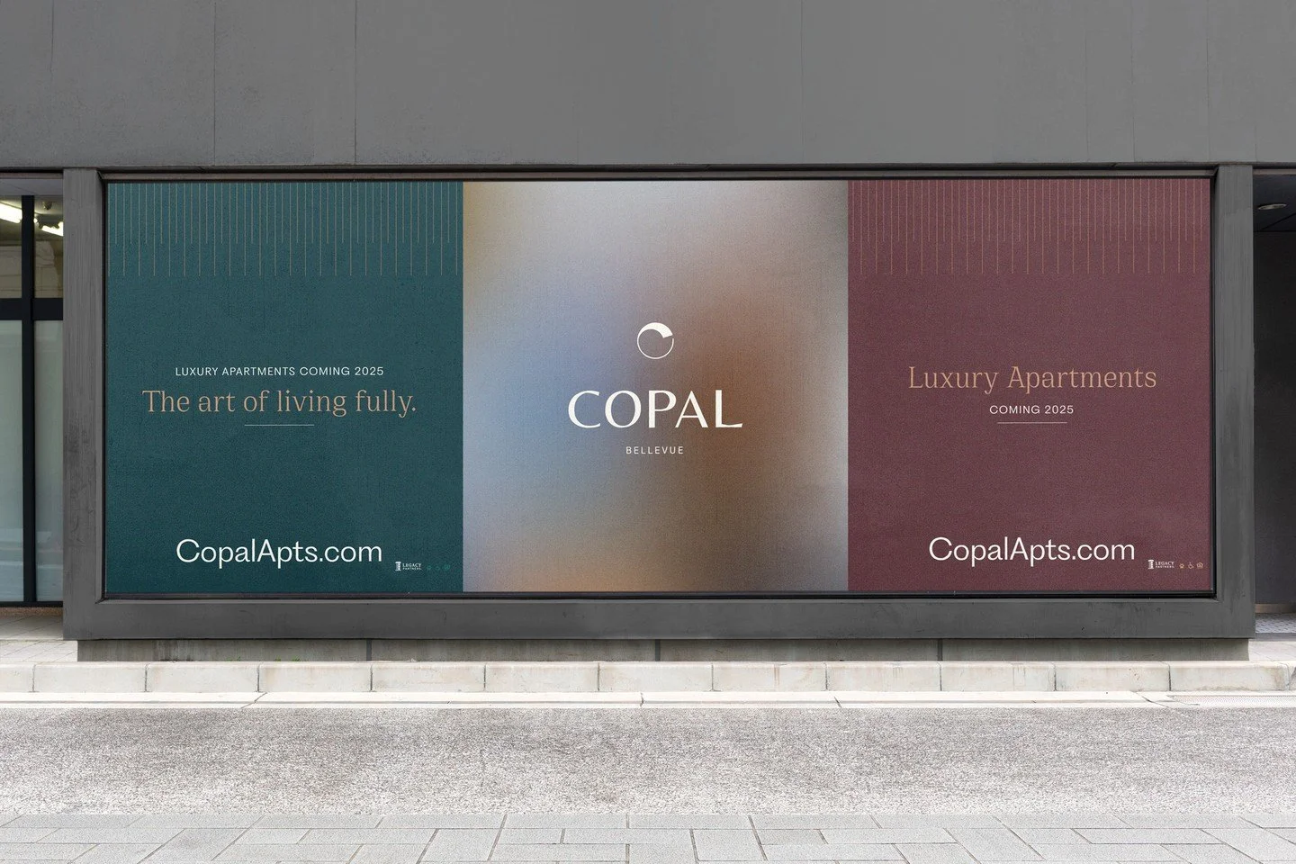 Copal Bellevue brand identity design. We named this apartment community and developed the positioning, brand story and identity and marketing materials.⁠
⁠
#multifamily #copalbellevue #brandidentity #logodesign