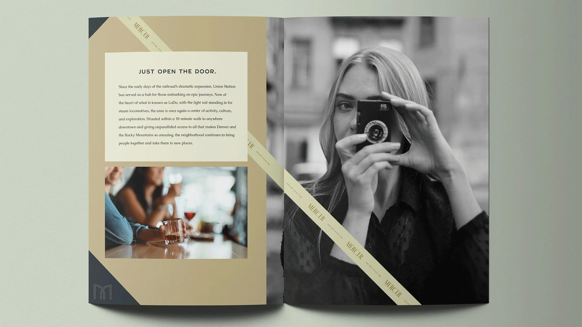 Mercer Union Station Denver Brochure Design