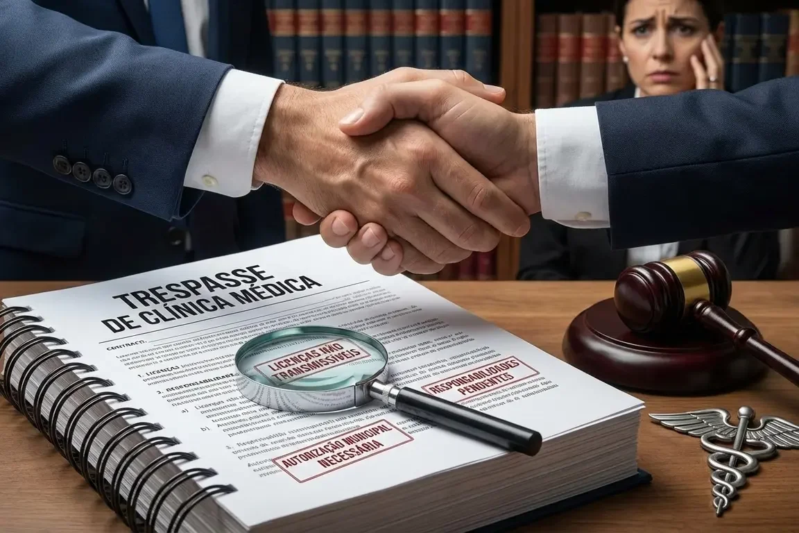 Comprar uma Clínica: Os Riscos Legais que Ninguém Explica Antes do Trespasse