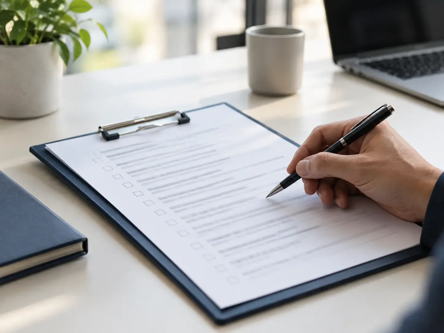 Gestor a rever uma checklist para preparar a empresa para uma fiscalização
