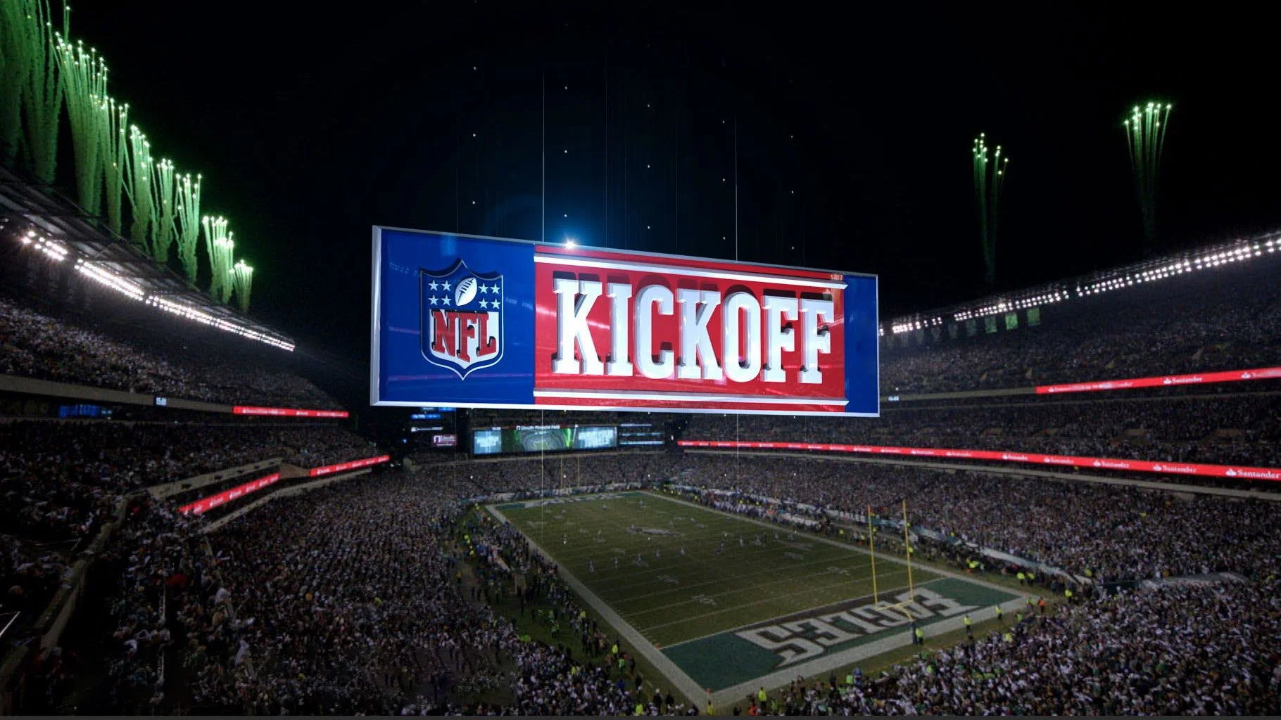 NFL, Opening Kickoff, Design, 3D graphics
