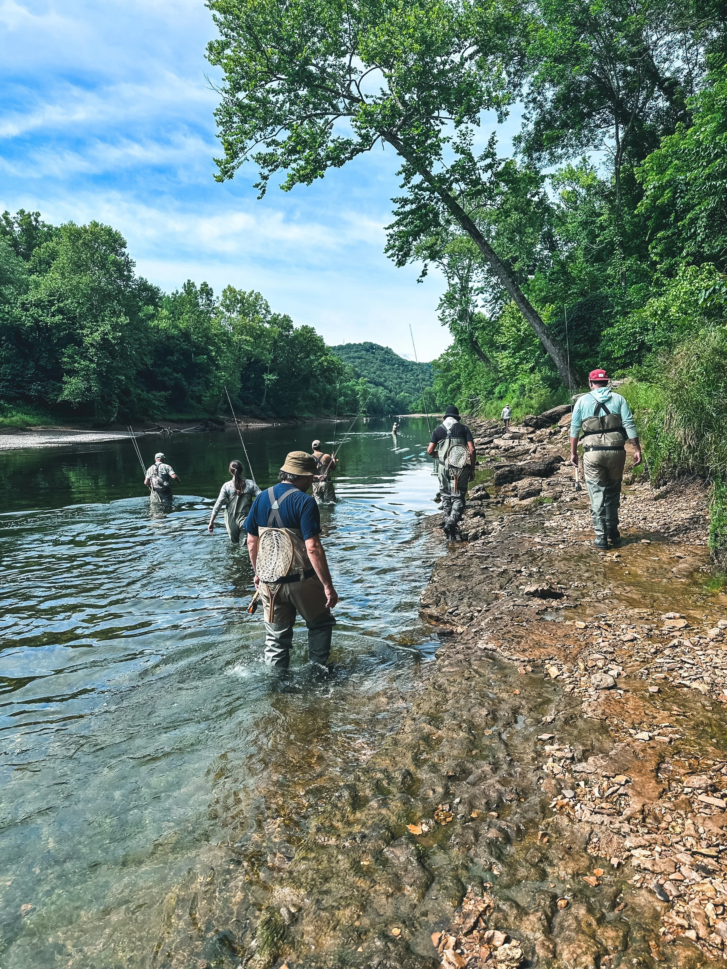 Fly Fishing at Trophy Bend