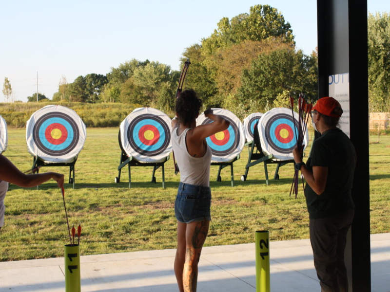 ARCHERY AT THE QUIVER