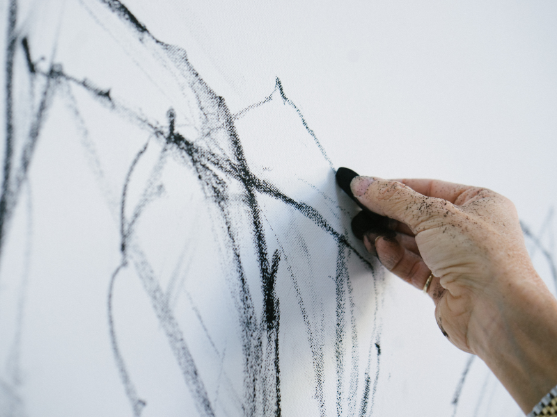 ART WITH PEYTON | CHARCOAL DRAWING