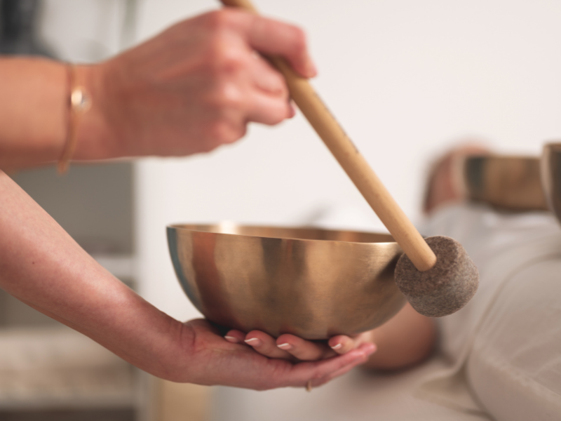 SOUND BATH AT THE LEDGER