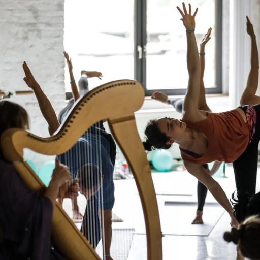 Harp & Yoga on The Lawn