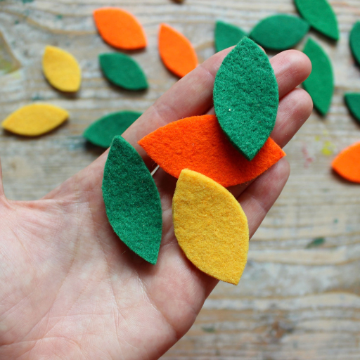 Felt Ornament Crafting Session