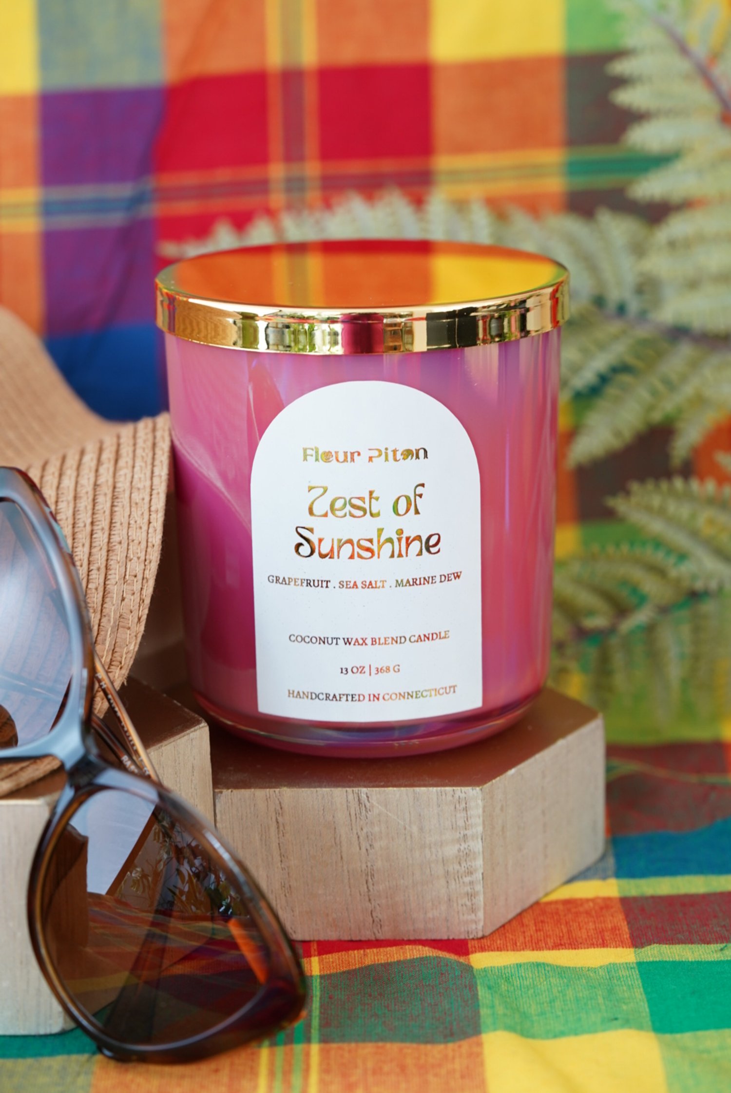 zest of sunshine candle