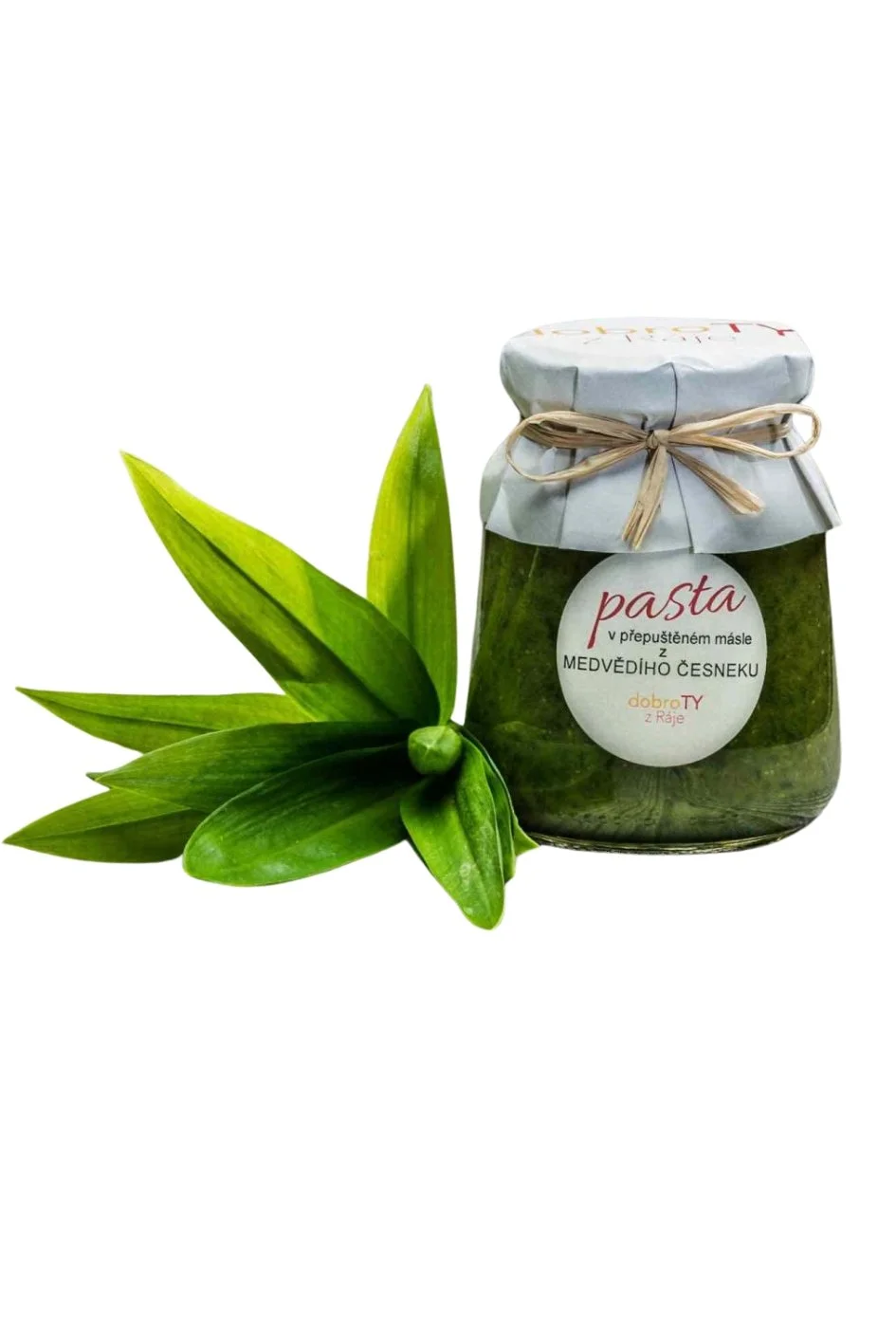 Pesto z medvědího česneku v přepuštěném másle - DobroTY z Ráje