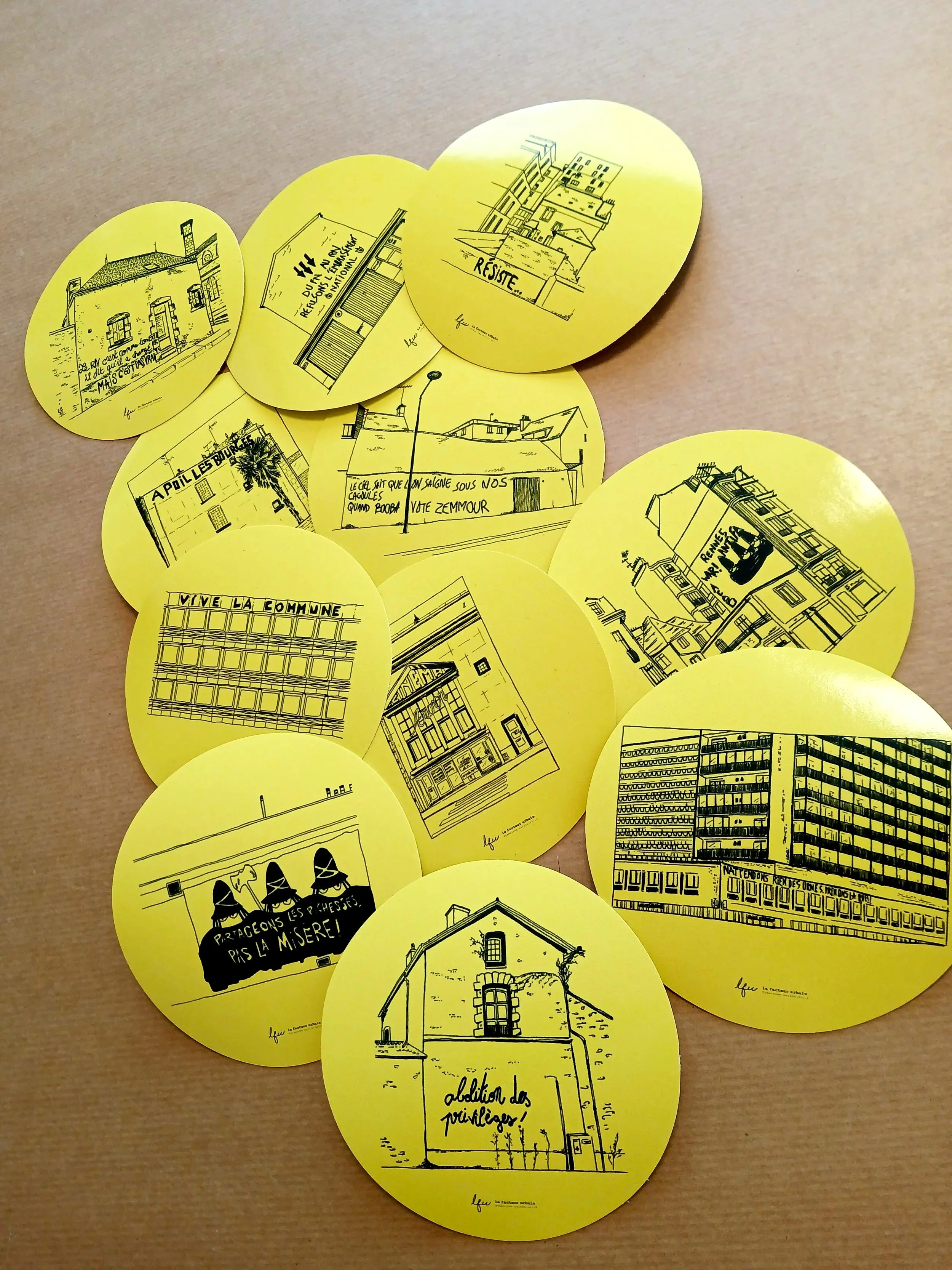 Stickers / Collection Rennes la Gaucho