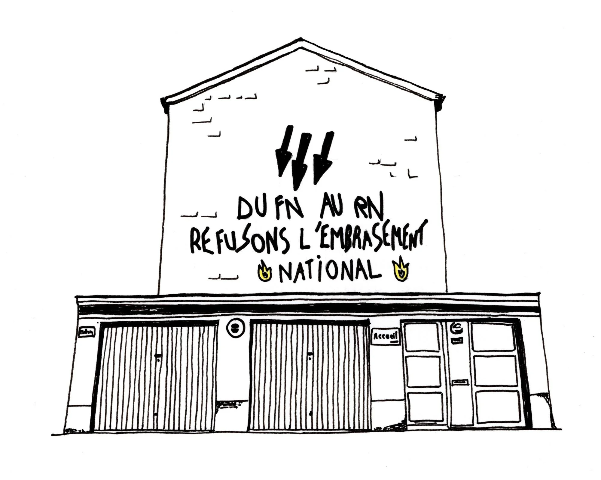 Rue Albert De Mun - Rennes - 35 / Collection Rennes la Gaucho