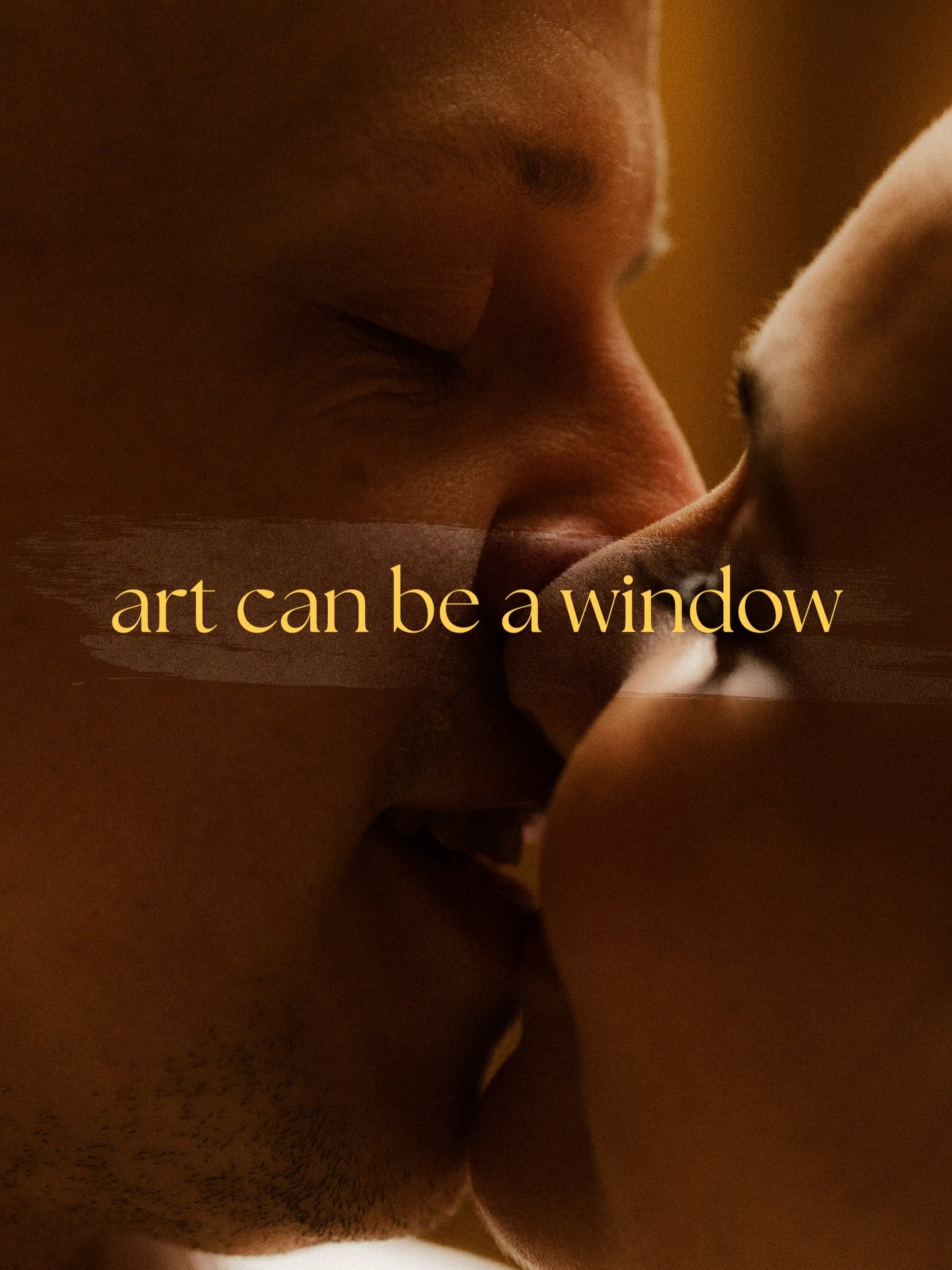 art can be a window.

and art can be a mirror.

you&rsquo;ll never be a true artist if there&rsquo;s always a mask between you and the viewer.

especially when the viewer is you.