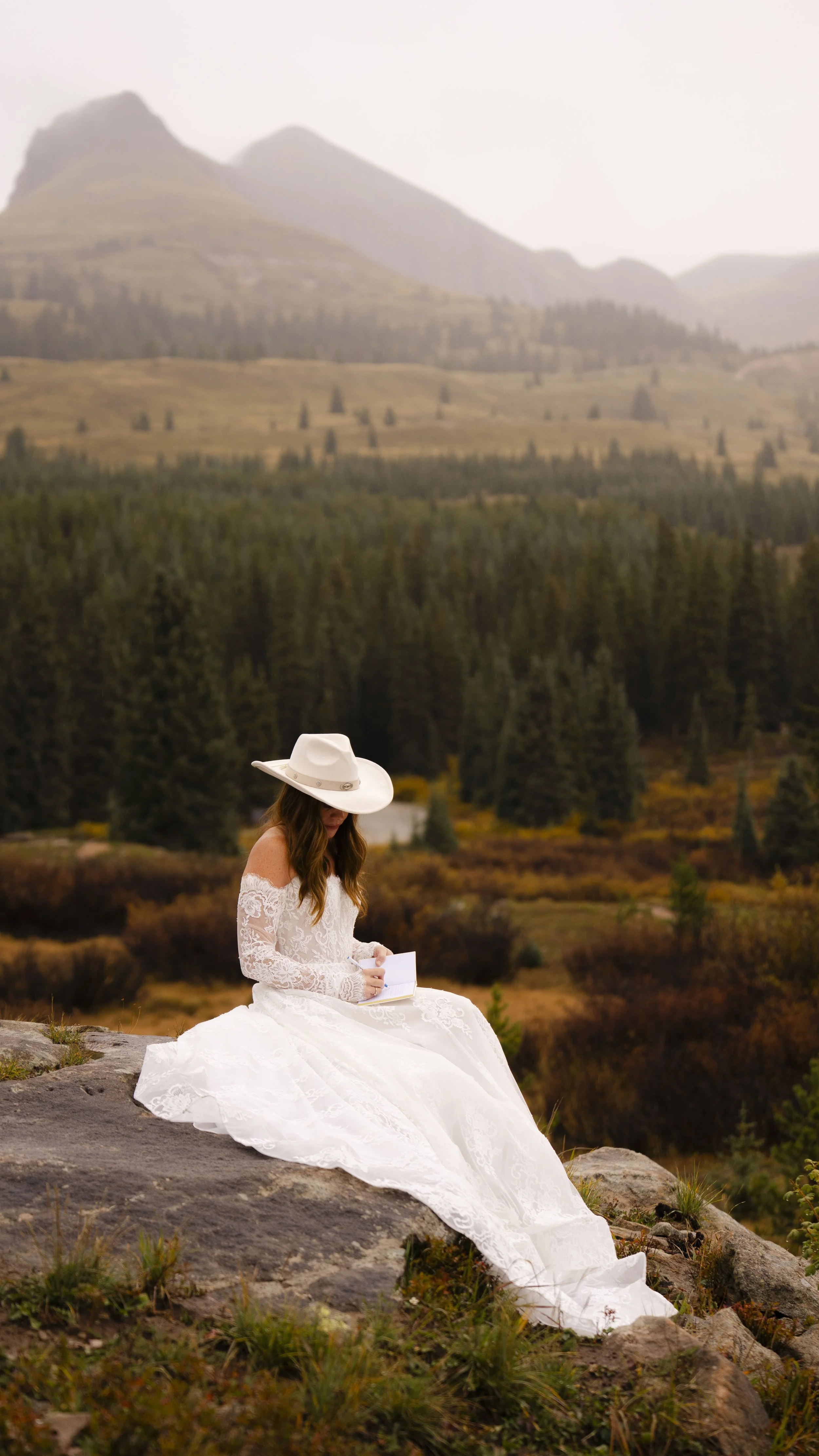 Colorado Bride Writing Vows