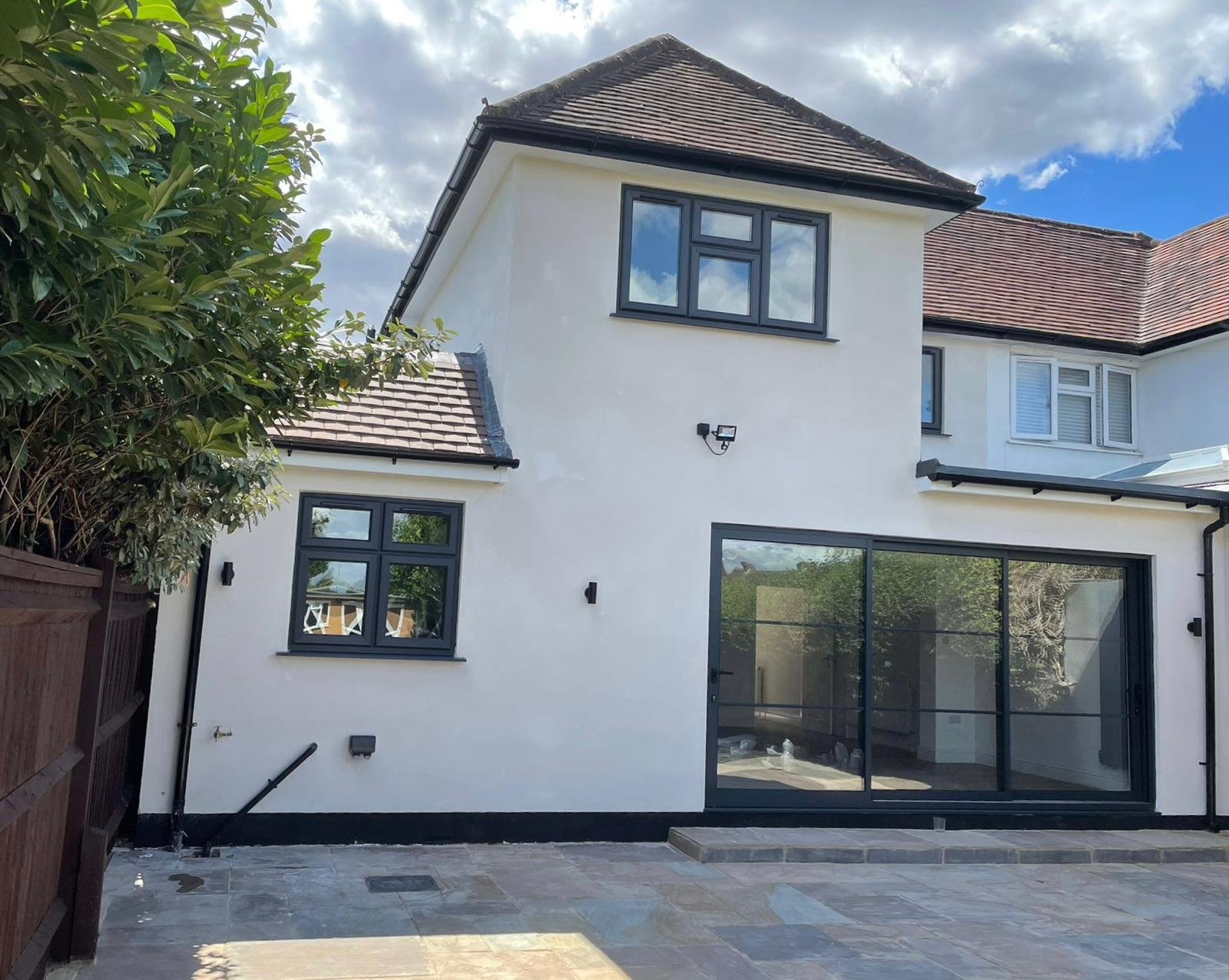 Rear Side and Infill Extension Complete (Rear) - Burnham