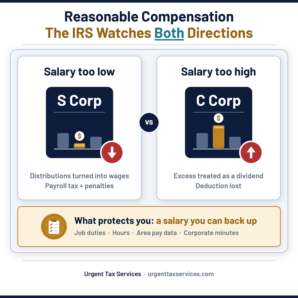 Audited over a low S corp salary while your friend wasn’t? Here’s what’s going on.