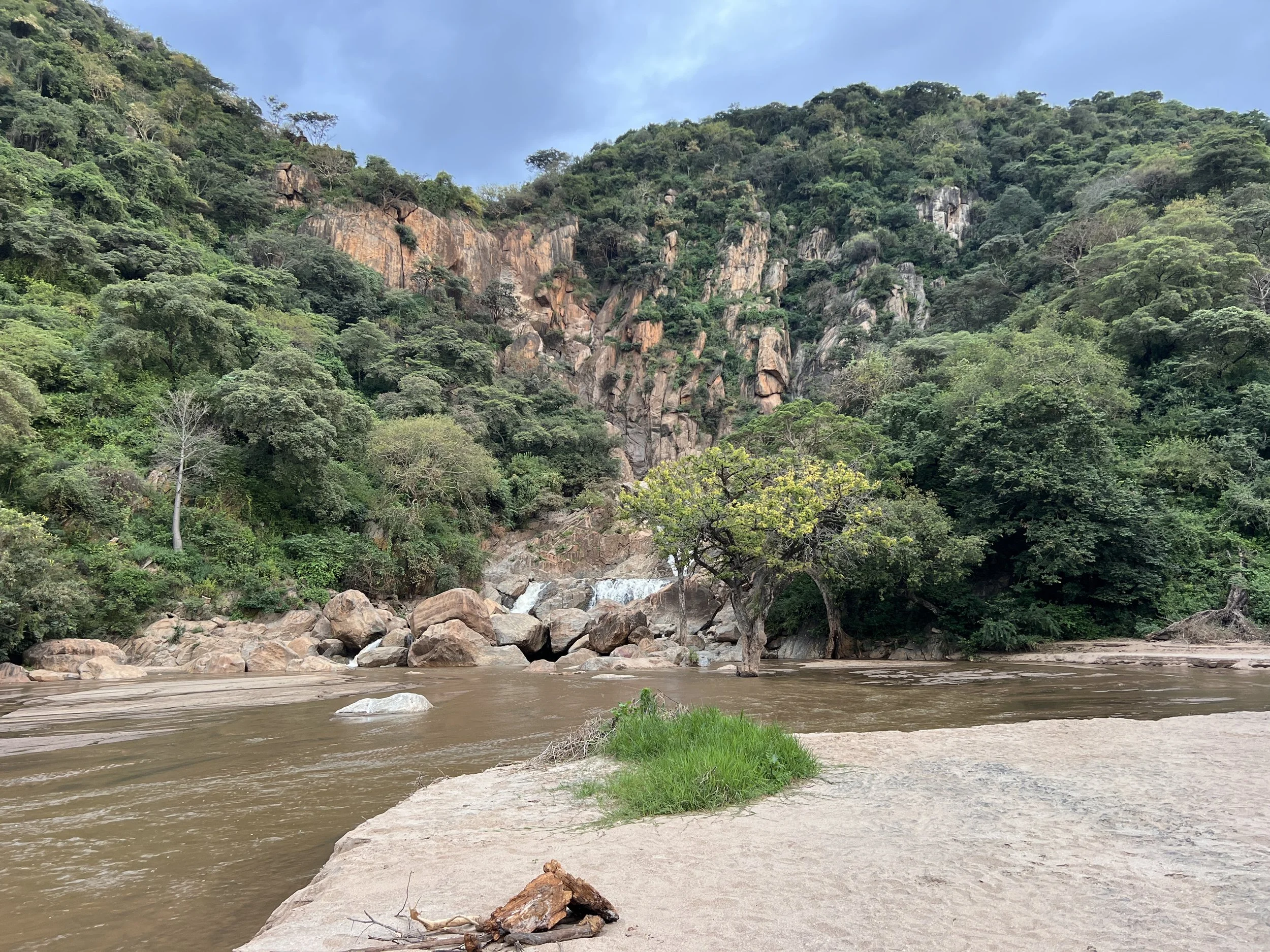 The Endabash Waterfalls in Lake Manyara National Park