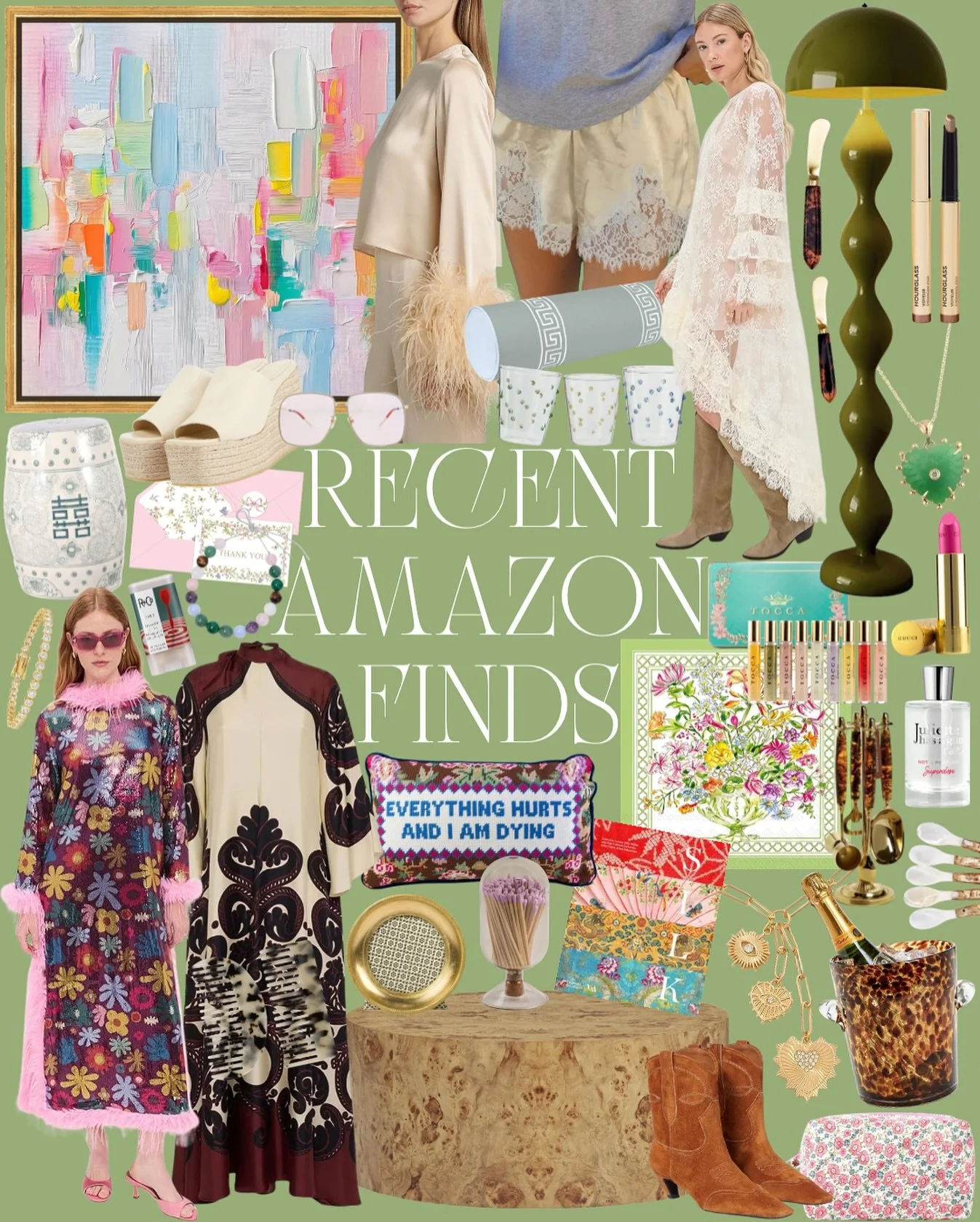 Current crushes 💘🪶🪩👢 Because why have one when you can have 34 😚 A sleek mix of splurge &amp; savvy, delivered right to your door. 

Comment &ldquo;WANT&rdquo; to have the 🔗 sent directly to your inbox!! 💌

#amazonfinds #amazonfashion #homeins