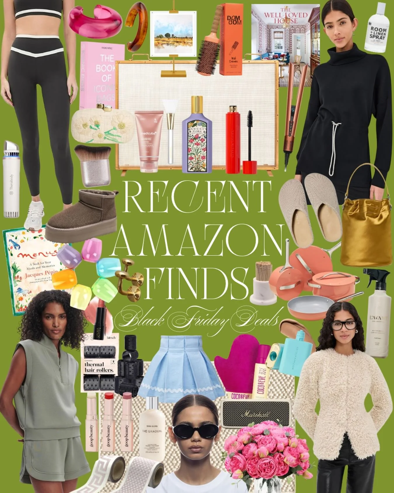 (Amazon) Black Friday Deals, but make it chic ❤️&zwj;🔥 Fabulous finds up to 50% off (!!!) that will have people asking, &ldquo;Wait, that&rsquo;s from Amazon?!&rdquo; 🙂&zwj;↕️ Rounded up 40+ gems from designer beauty products to irresistible accent