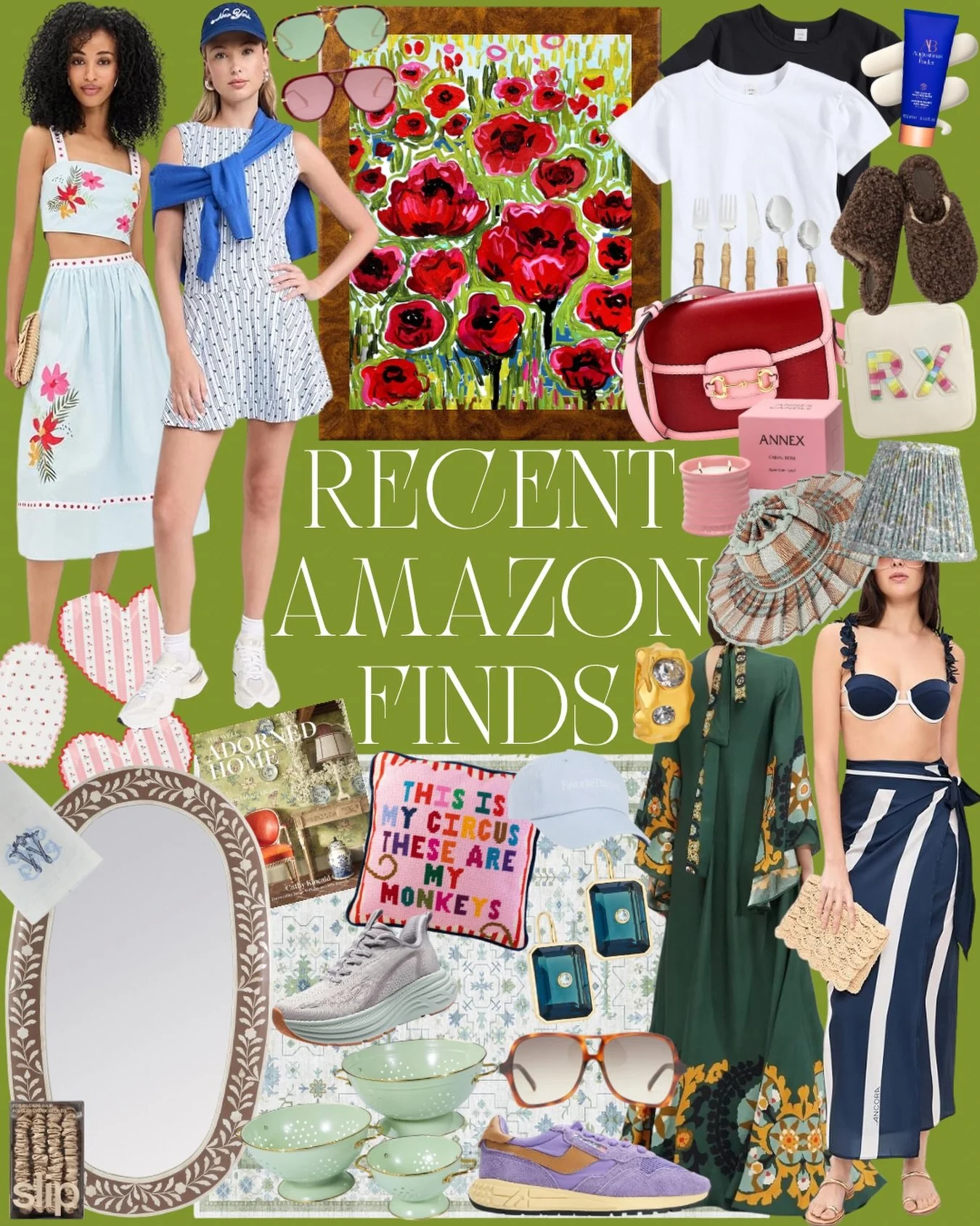 Dreaming of spring 💭🪏🌿🌸 Don&rsquo;t mind me, just manifesting the season that reigns supreme even if the forecast disagrees 🌡️ Give me all the funky color combos, pattern play, &amp; staples that are here to stay. Ready, (Le)set, go!🚦

Comment 