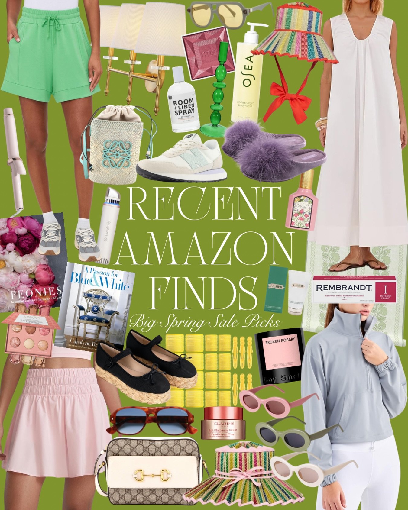 Spring! Sale! 🪩✨🍭💟 Amazon&rsquo;s Big Spring Sale is here &amp; I sifted through all the sh!t so you don&rsquo;t have to 😮&zwj;💨 Filled with the real deal &amp; plenty of pieces that could pass for it, this edit packs a serious punch &amp; some 