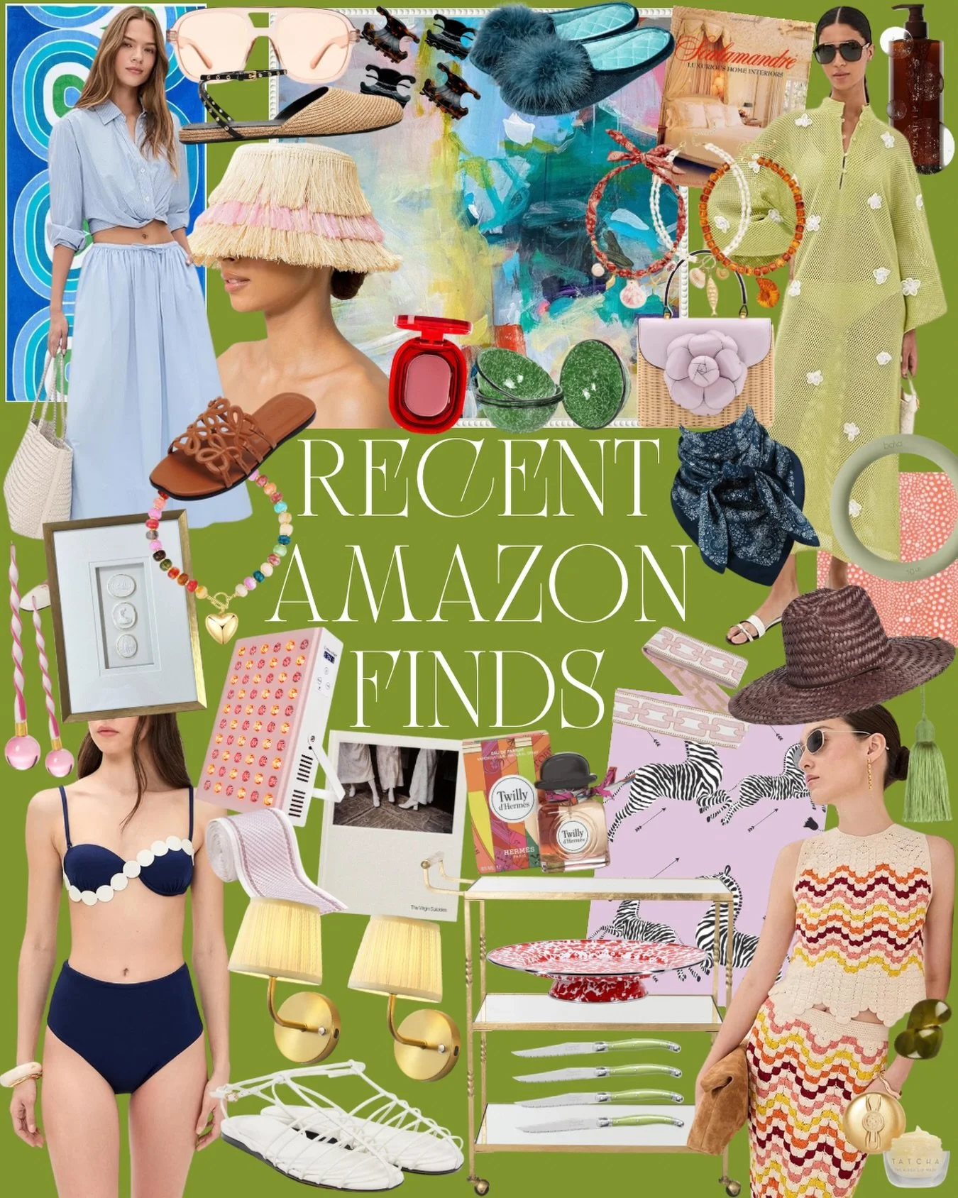 A to the M-A-Z-O-N 🪞🪩🍭🤙🏼 If you&rsquo;re cuckoo for coco puffs over Amazon like moi, I fear you&rsquo;ll be adding these straight to cart 😉 A labor of love, no doubt&mdash;but alas, over 40 finds that are in a league of their own🏅

Comment &ld