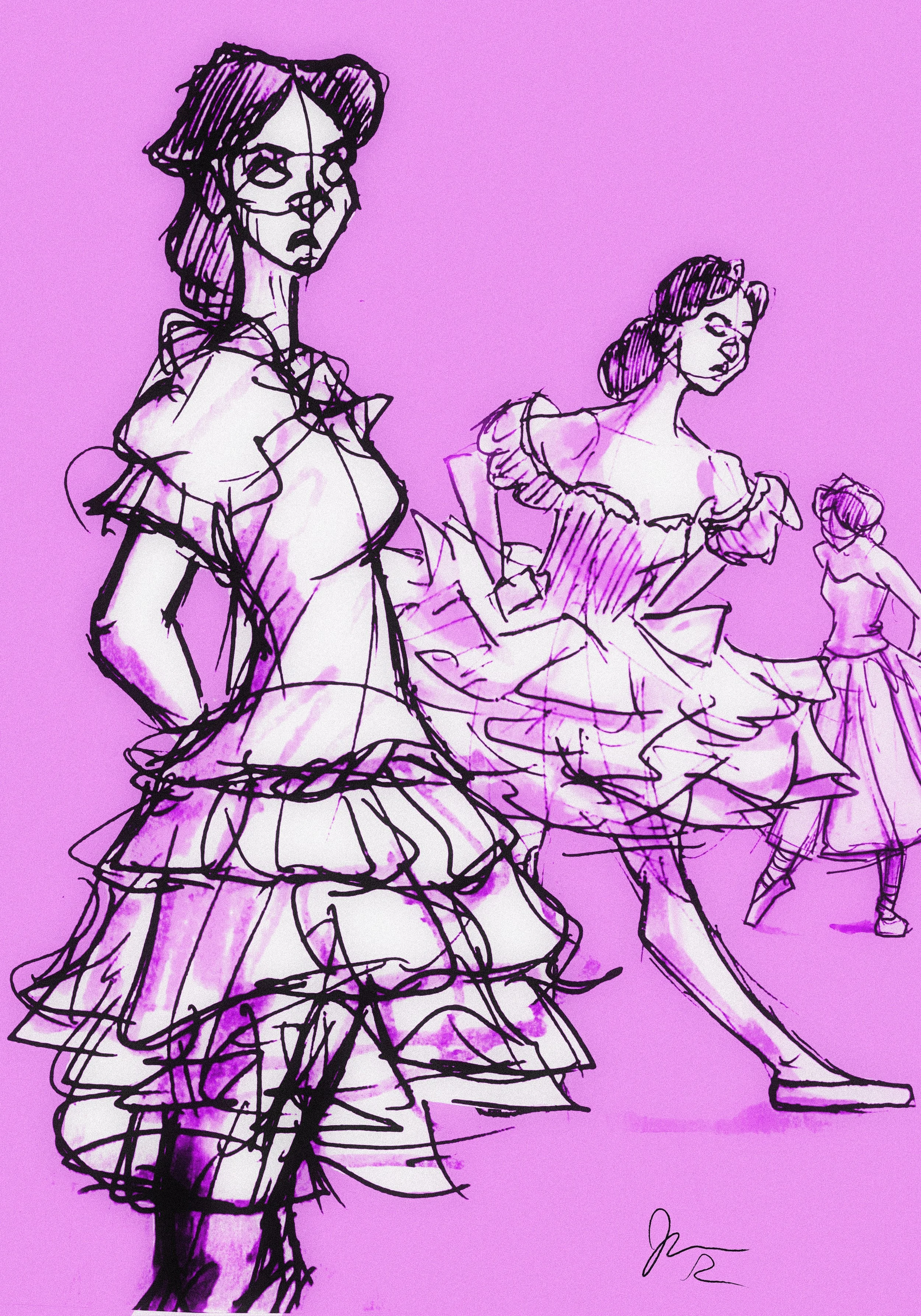 Ballet Study in Pink (2025)