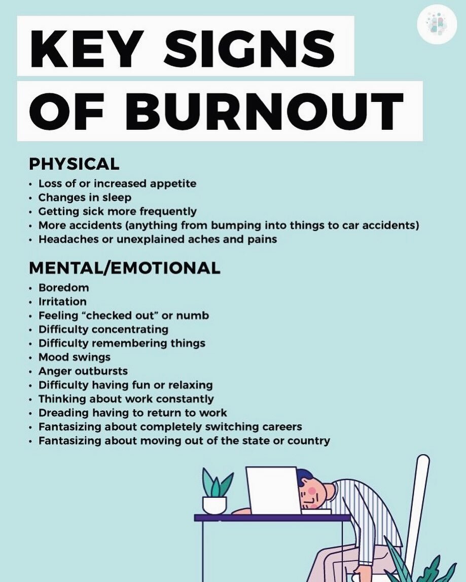 Burnout is real! 

#burnout #anxietysupport #compassionfatigue #mentalhealthawareness #privatepractice #websterny