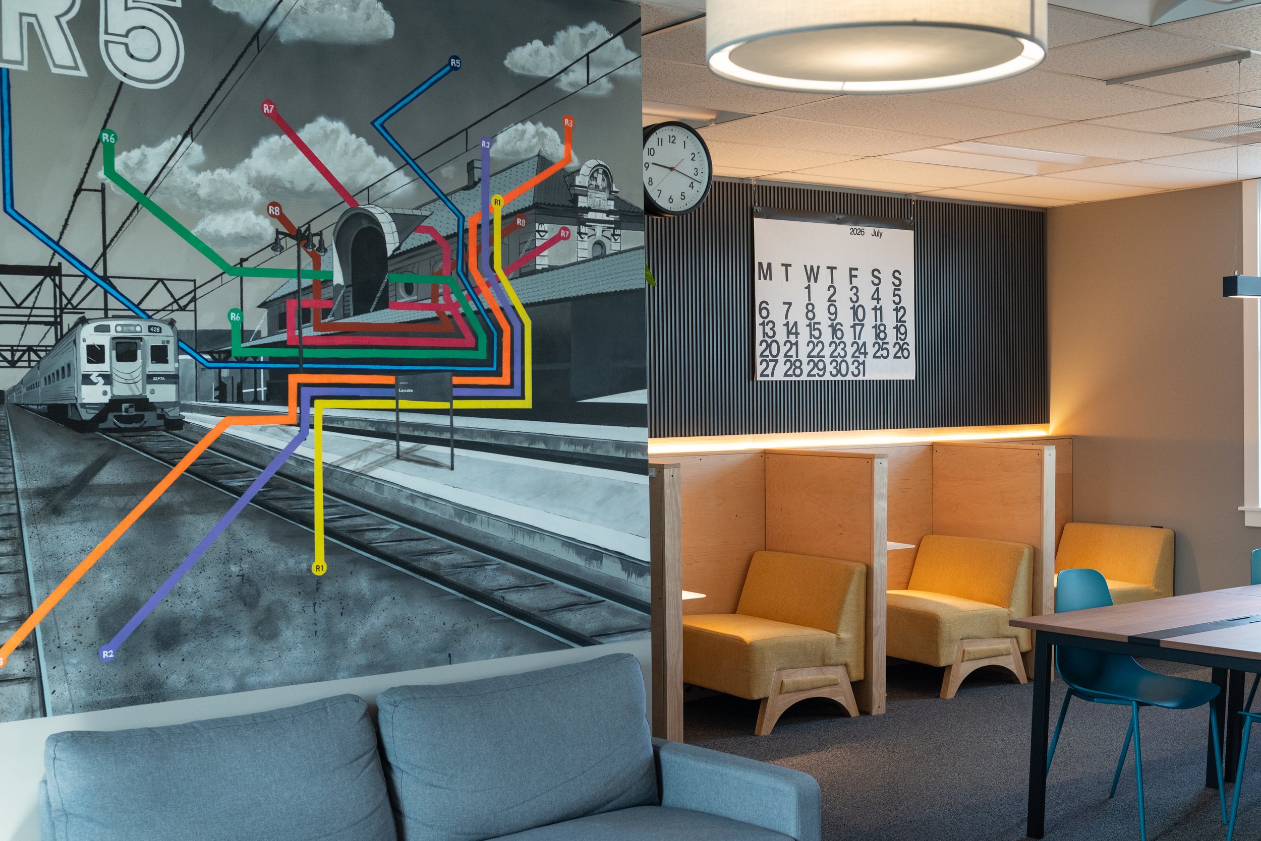 Soft seating for a change