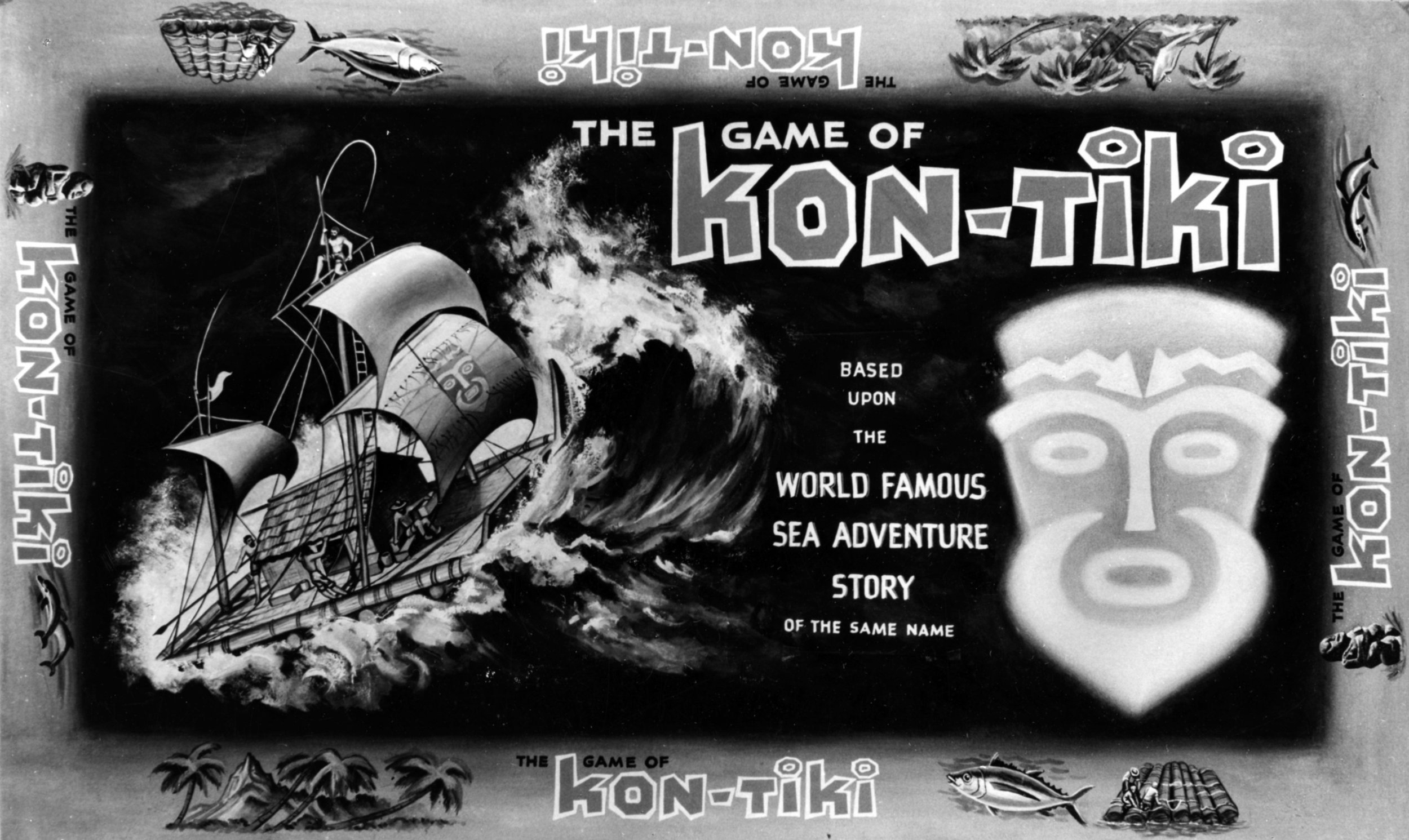 Kon-Tiki boardgame