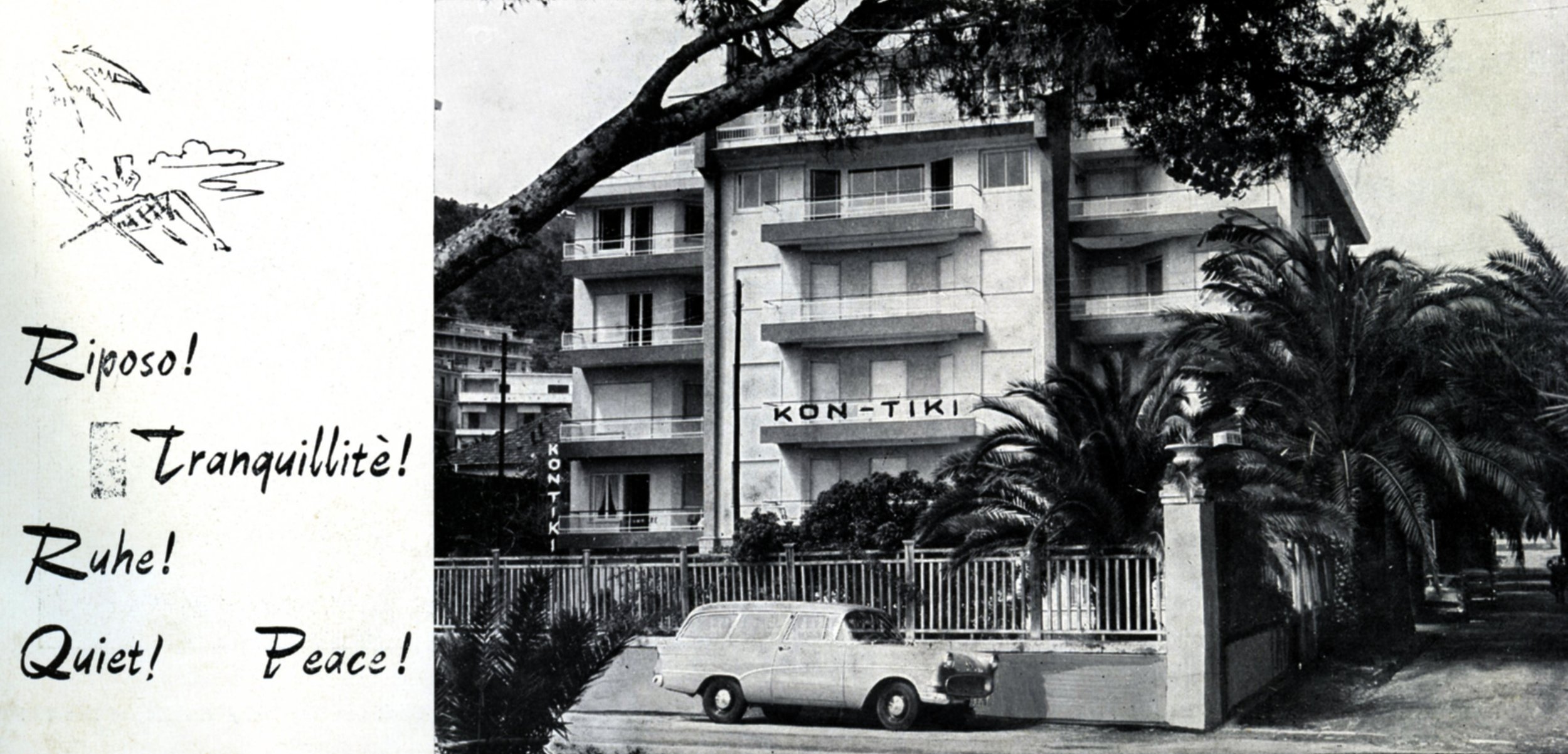 Kon-Tiki hotel in Italy