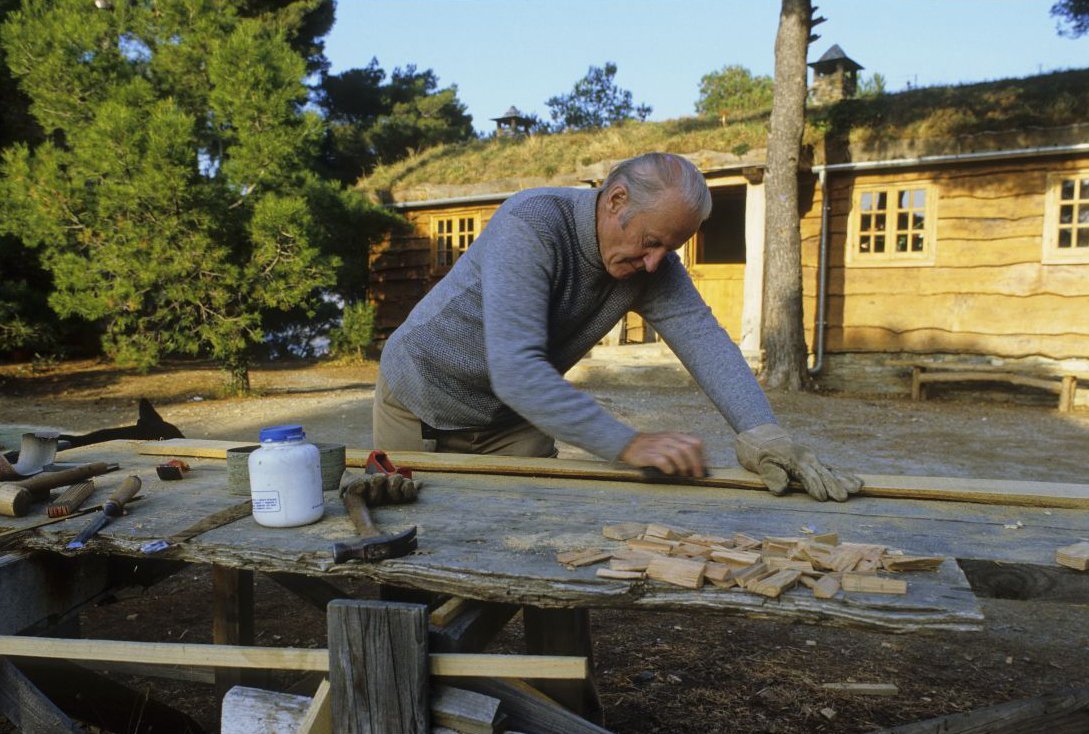 A passionate wood-carver