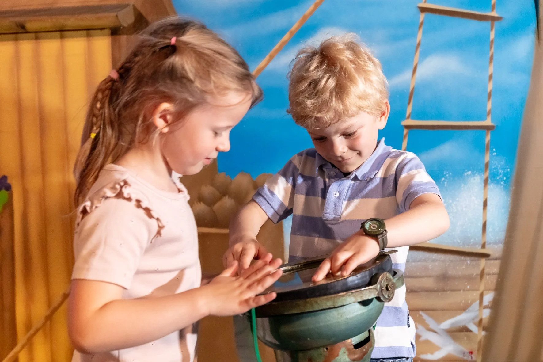 Children's autumn holiday at the Kon-Tiki Museum