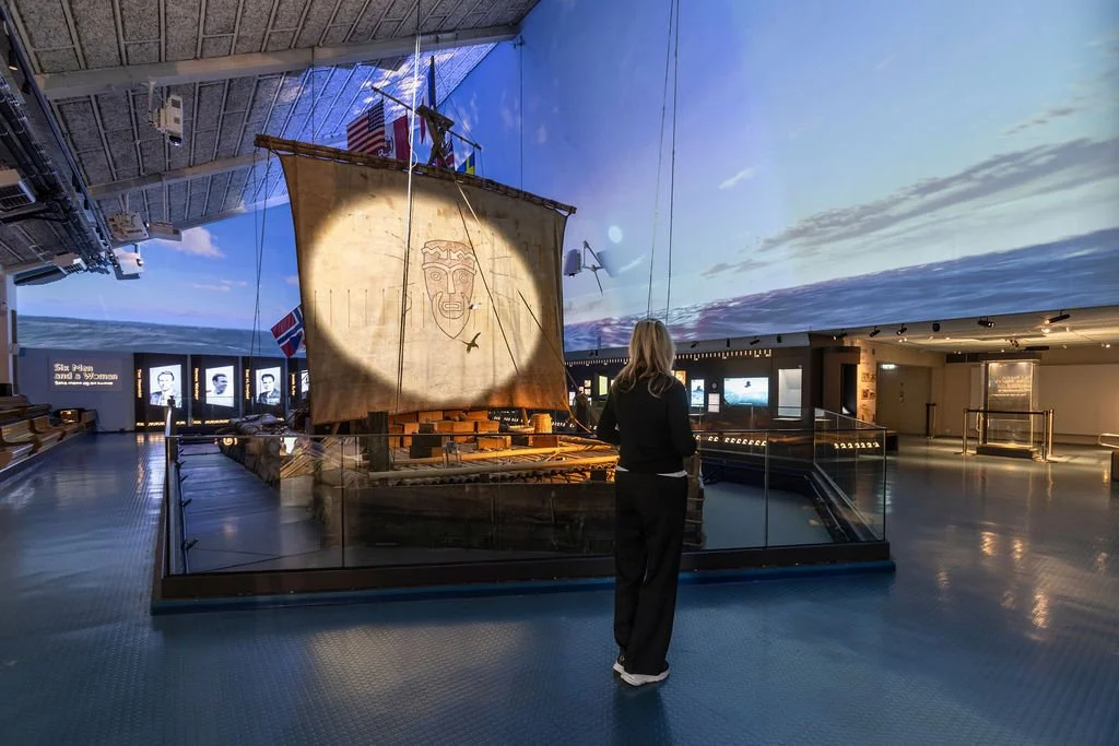 Opening of a new exhibition at the Kon-Tiki Museum