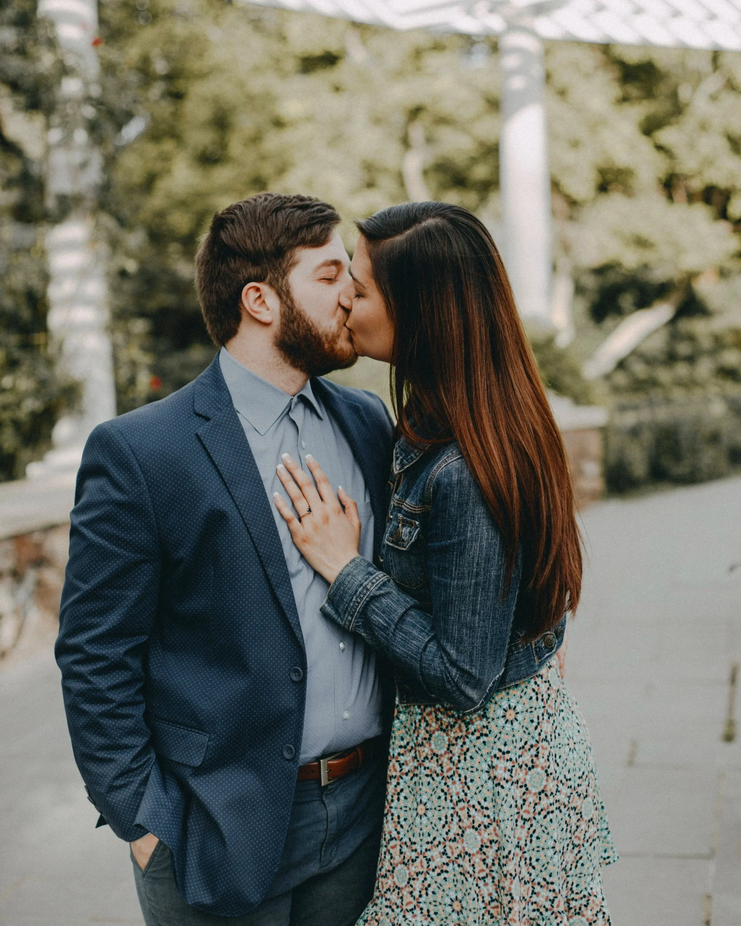 Manito Park Spokane engagement photography