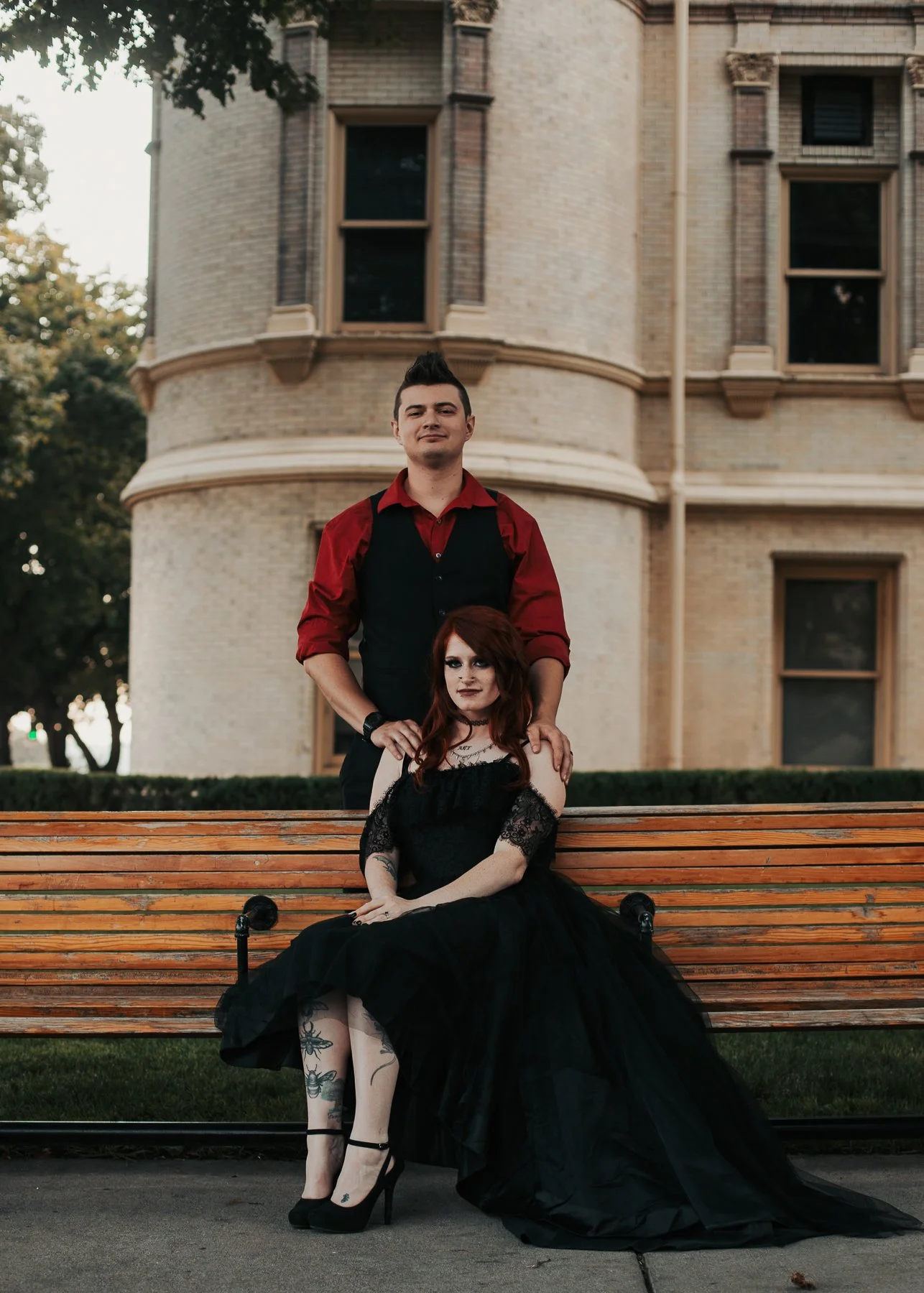 Spokane County courthouse engagement photography. Eastern Washington engagement photographer.