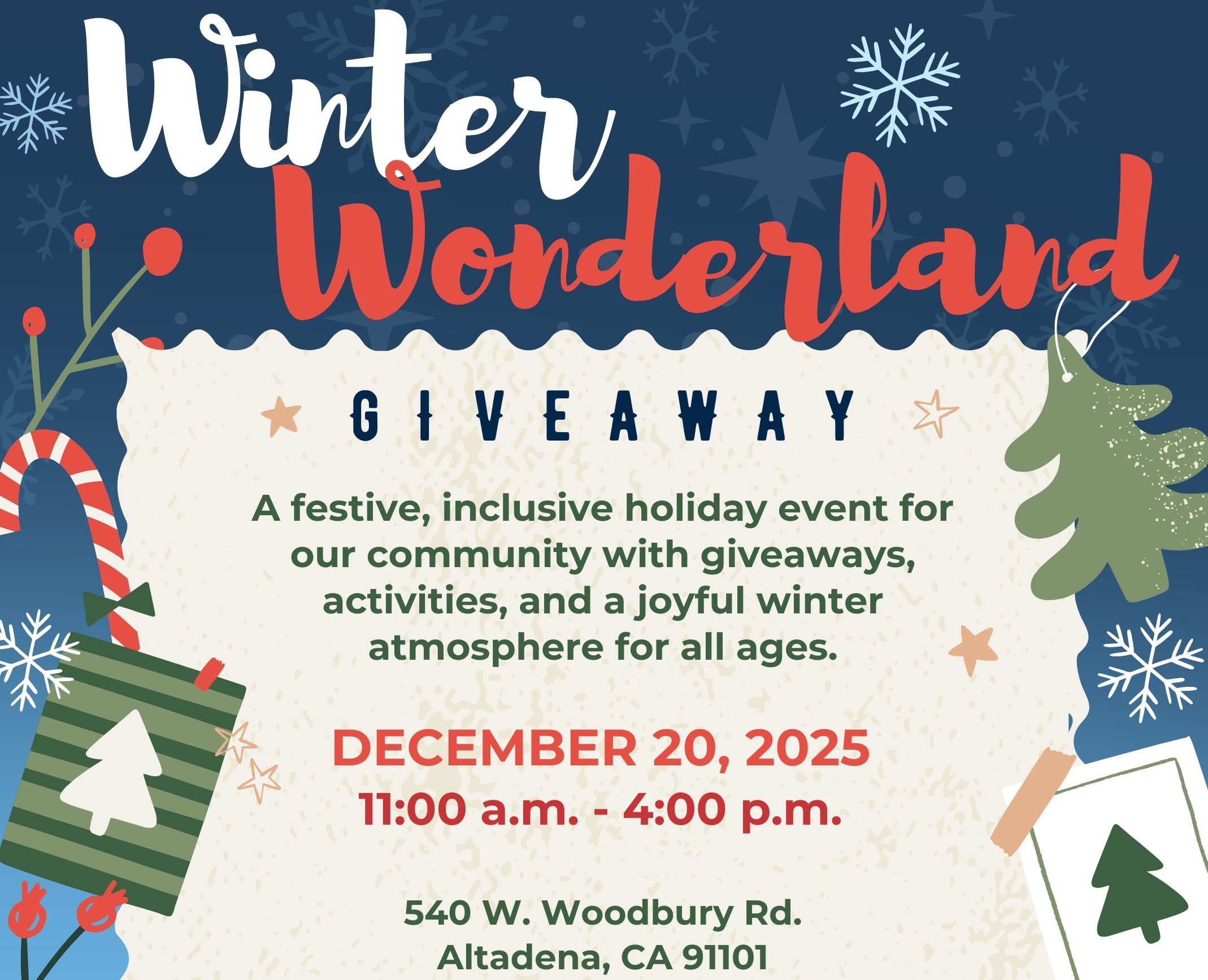 Pasadena Winter Wonderland