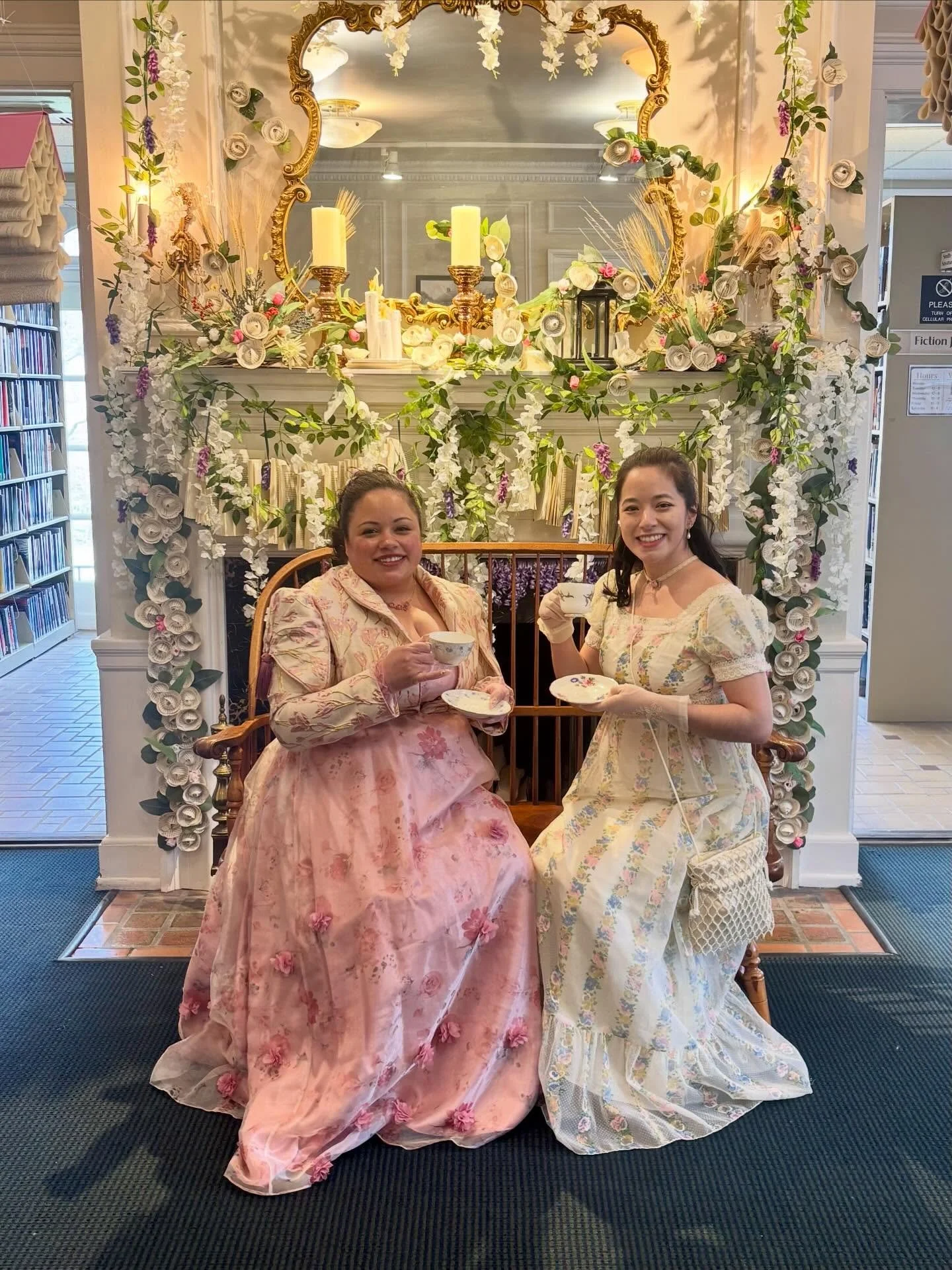 We had the BEST time at Regency Day in Nazareth this weekend! @katieyamaguchicouture and I visited so many local shops, ate amazing themed foods, had our fortunes told, and even uncovered Lady Whistledown! We met so many amazing people!! I was presen